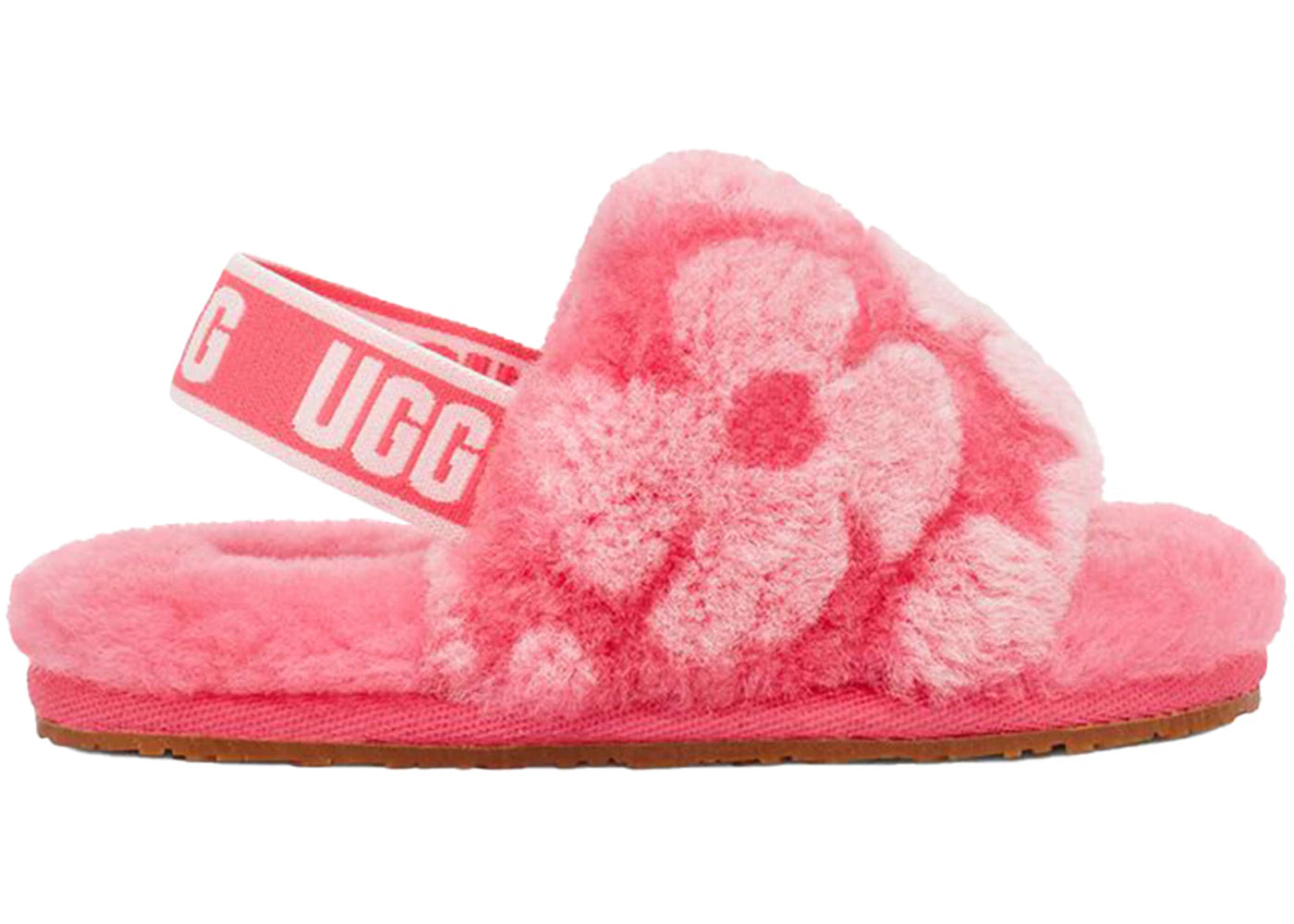 UGG Fluff Yeah Slide Poppy Strawberry (Toddler)