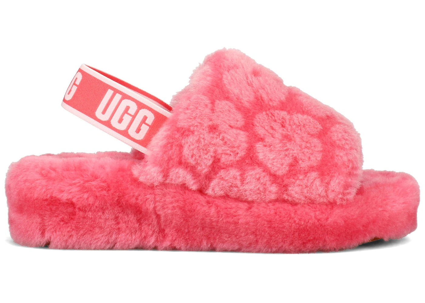 UGG Fluff Yeah Slide Poppy Strawberry (Women's)