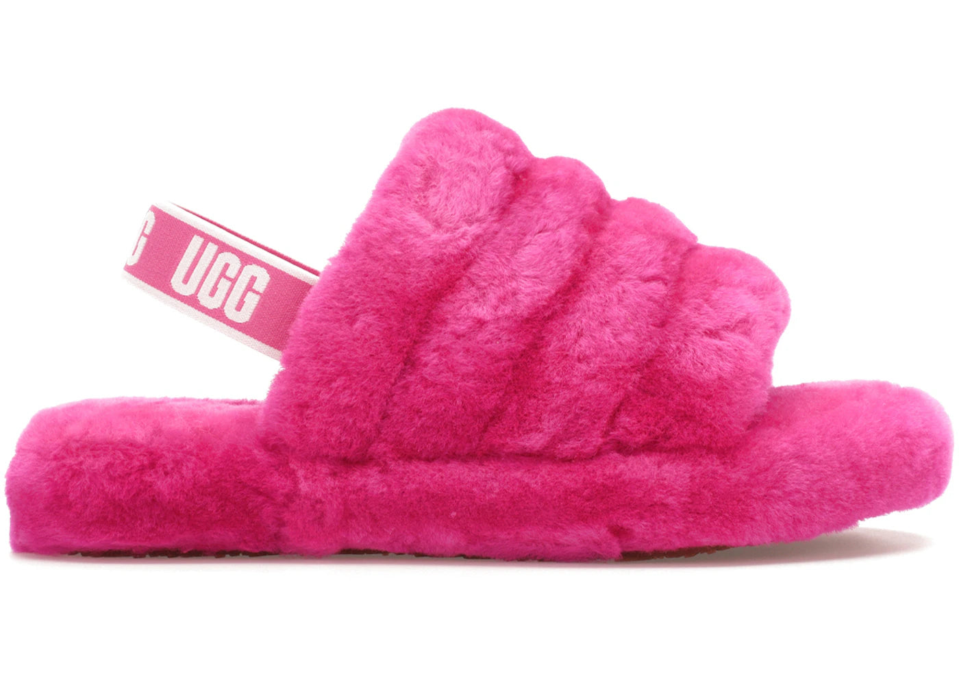 UGG Fluff Yeah Slide Rock Rose (Kids)