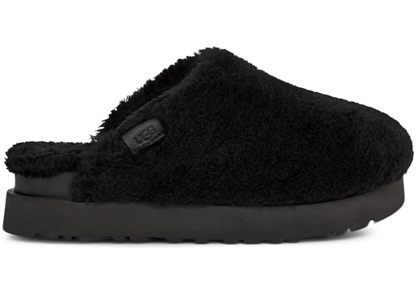 UGG Fuzz Sugar Slide Black (Women's)