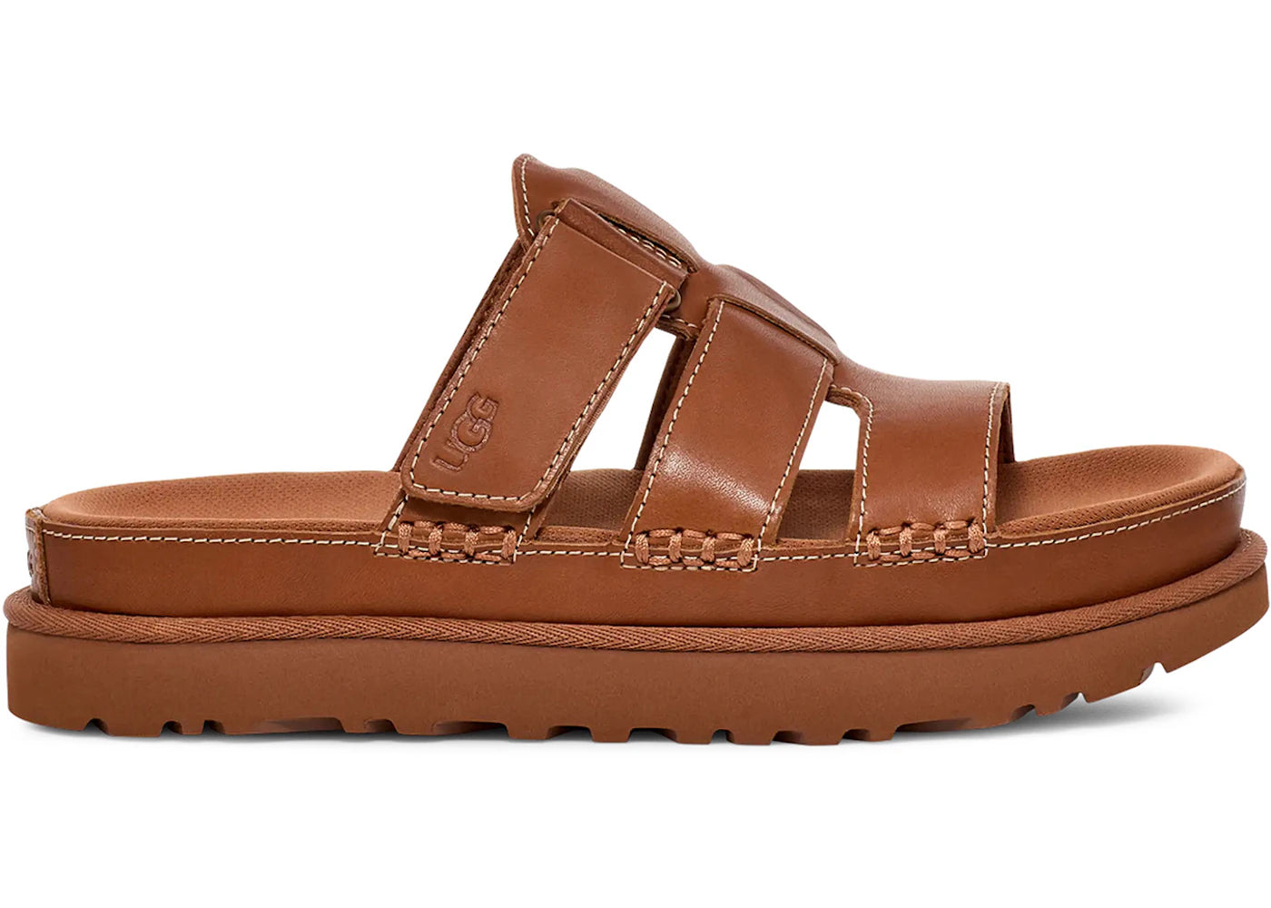 UGG Goldenstar Platform Slide Tan (Women's)