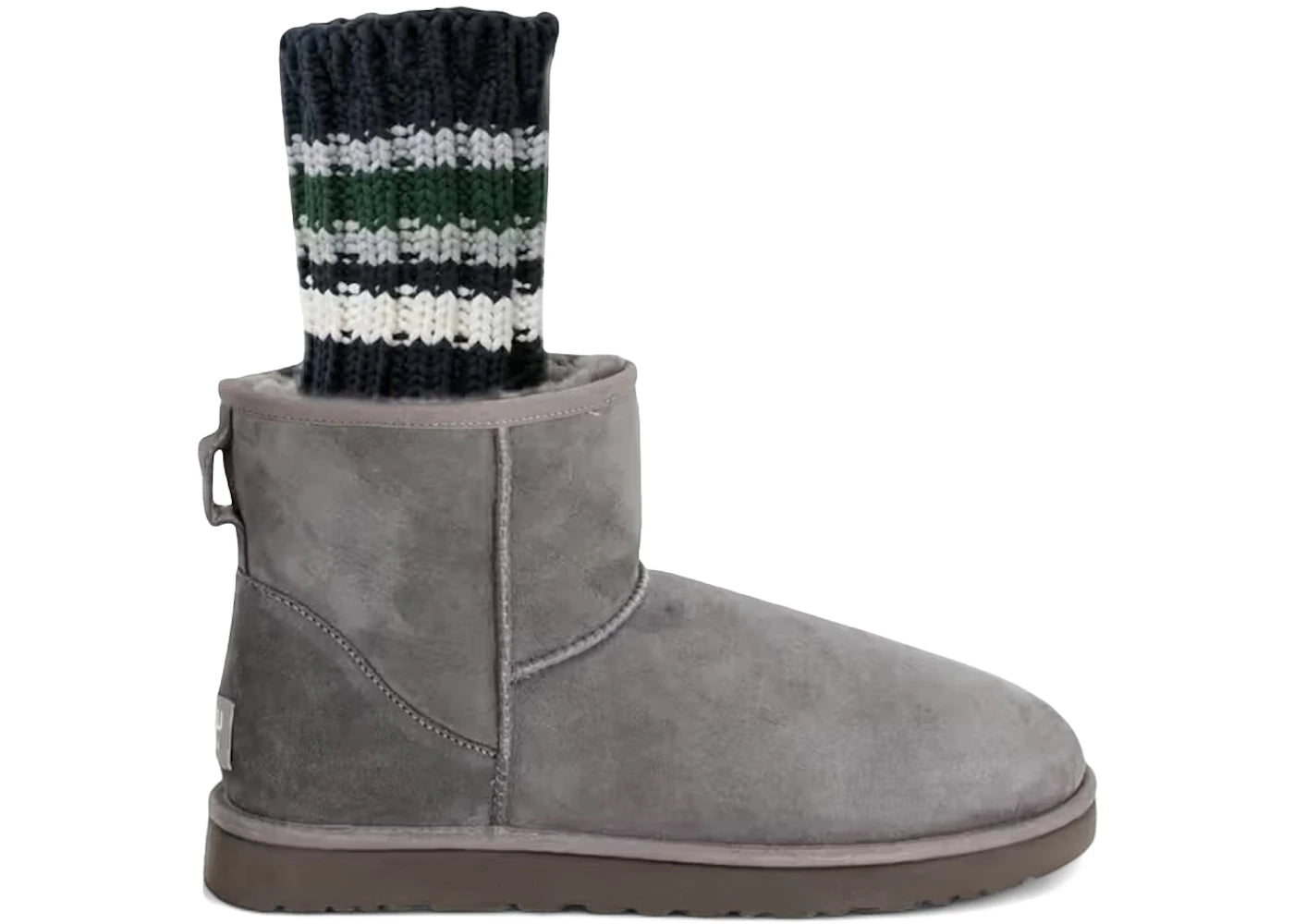 UGG Knit Classic Short II Boot sacai Grey (Women's)