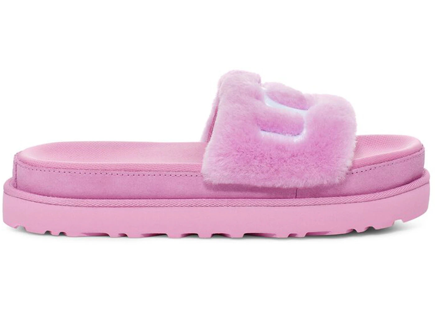 UGG Laton Fur Slide Wildflower Fluff (Women's)