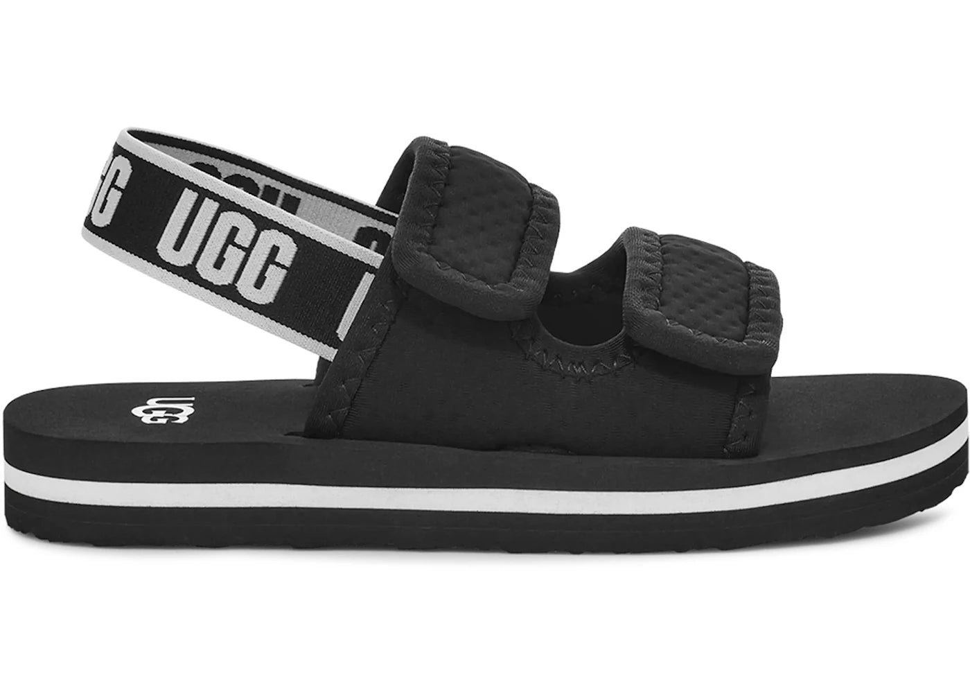 UGG Lennon Slingback Sandal Black (Kids)