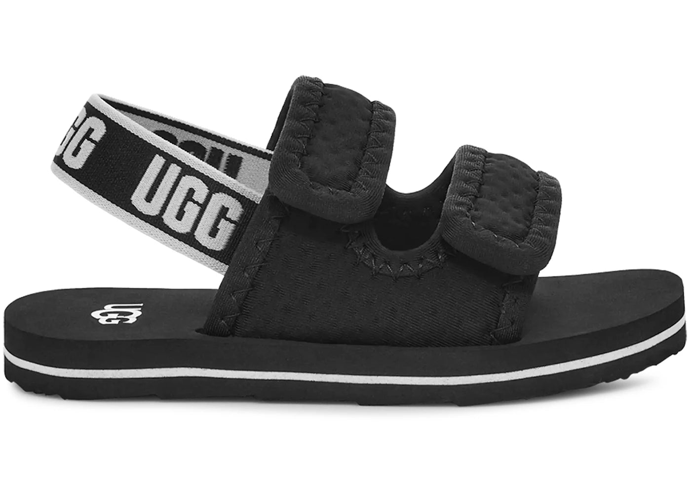 UGG Lennon Slingback Sandal Black (Toddler)