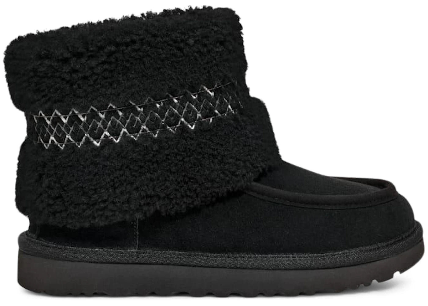 UGG Mini Heritage Braid Black (Women's)