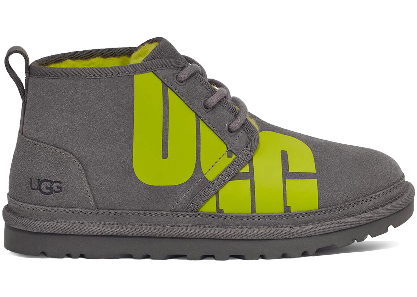 UGG Neumel Boot Chopd Charcoal Key Lime (Women's)