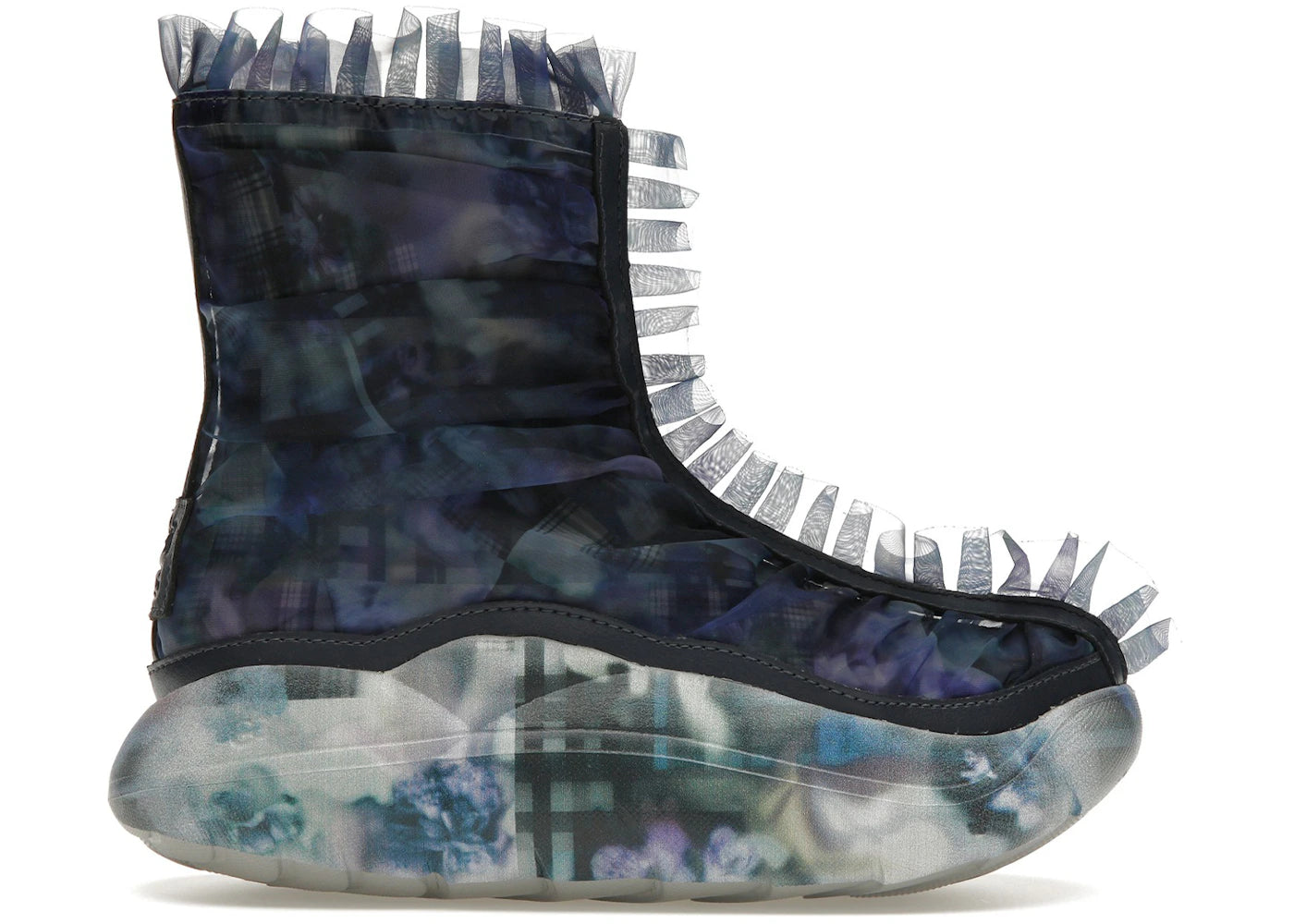 UGG Ruffle Boot Print Collina Strada Dark Blue Floral (Women's)