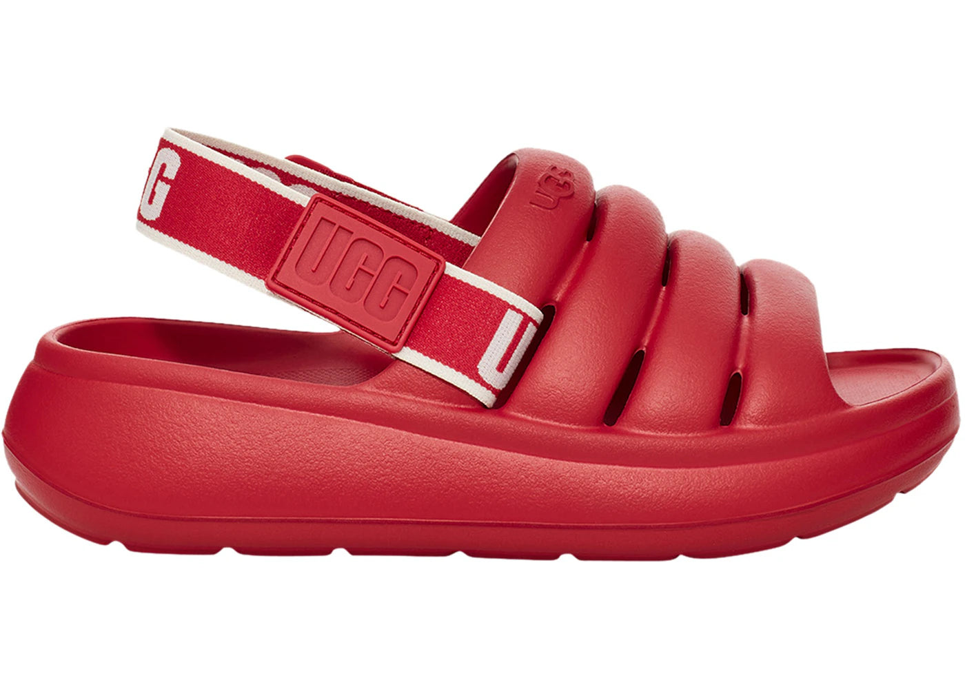 UGG Sport Yeah Slide Samba Red (Toddler)