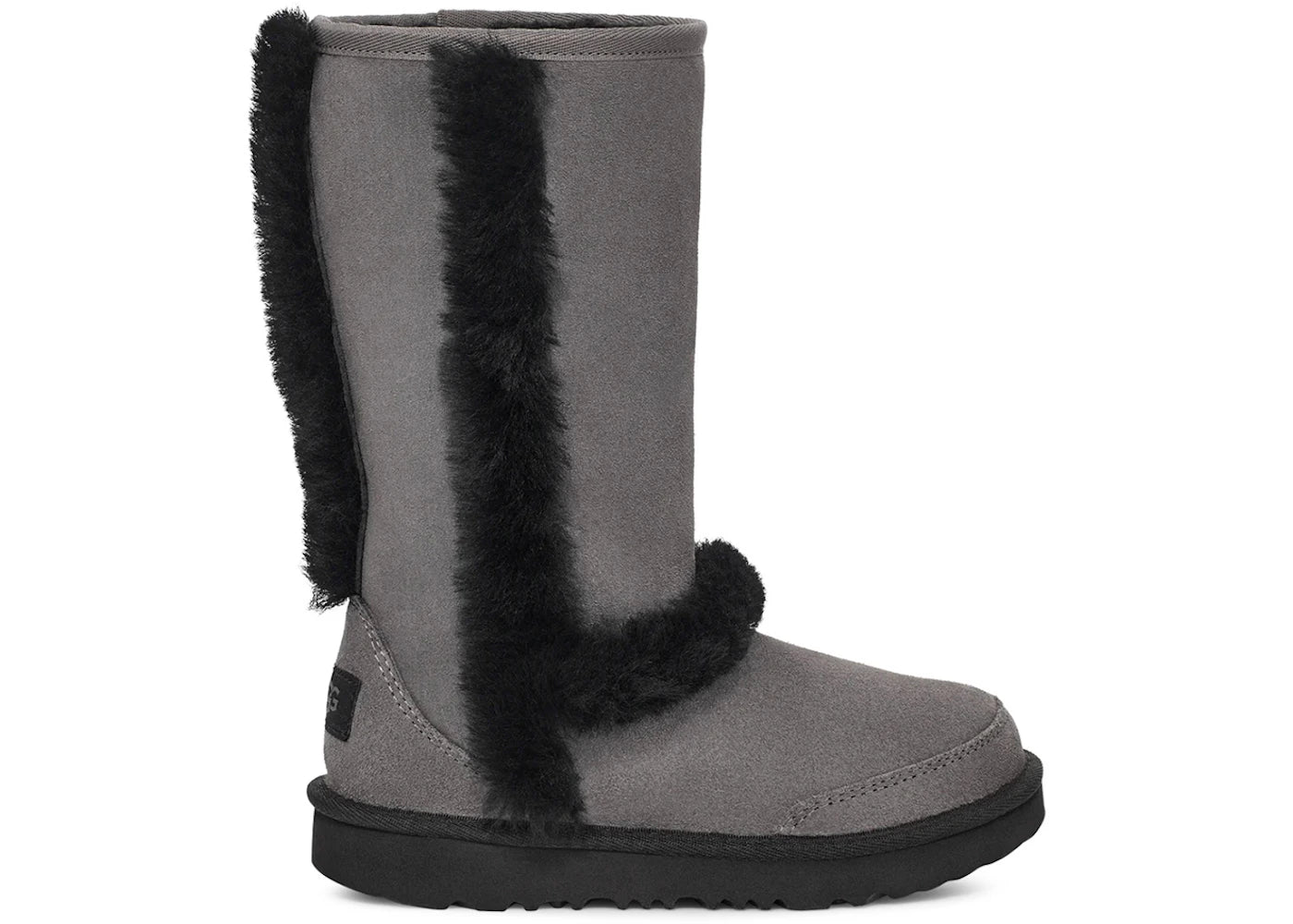 UGG Sunburst Tall Boot Grey Black (Kids)