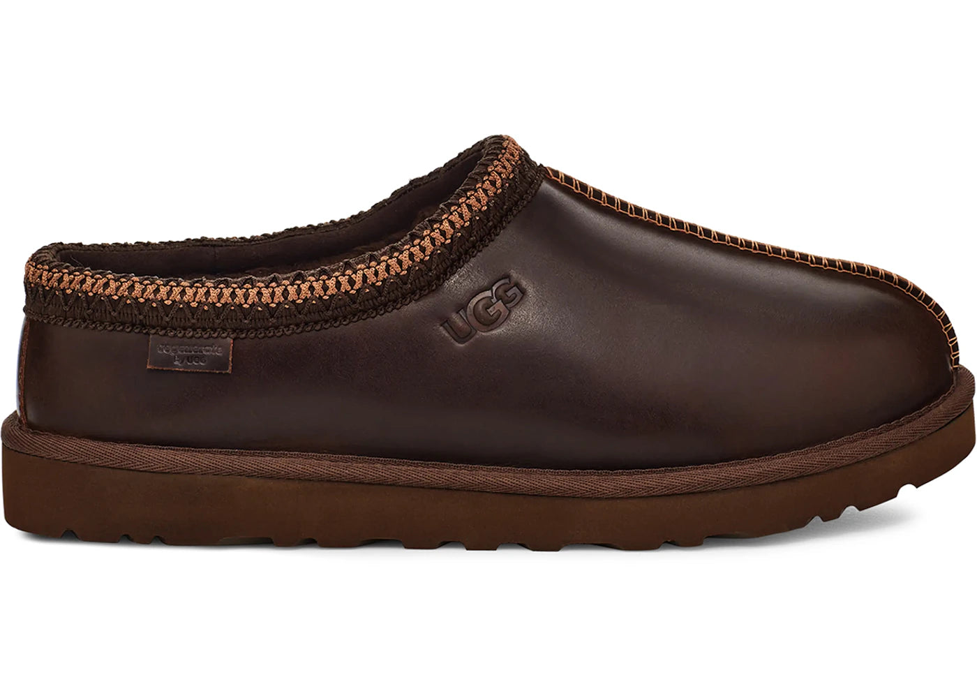 UGG Tasman LTHR Regen Slipper Ironwood