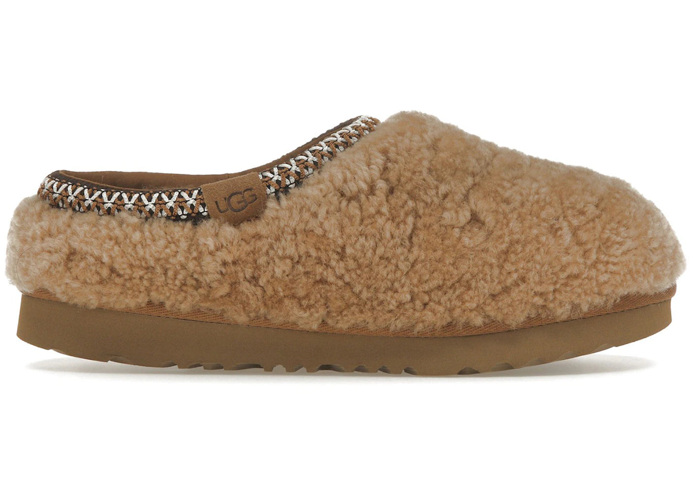 UGG Tasman Maxi Curly Slipper Chestnut (Kids)