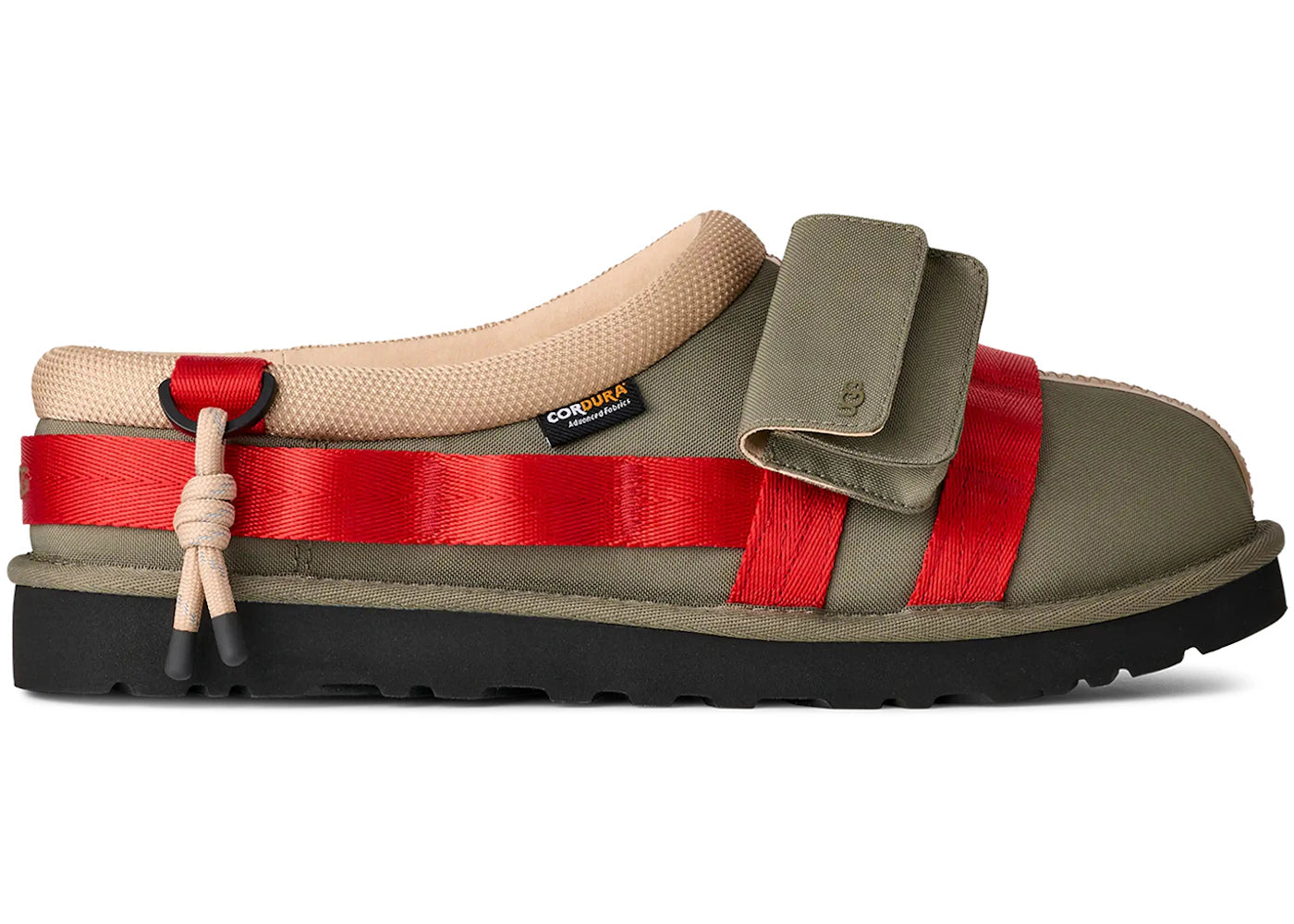 UGG Tasman Wildwood Slipper Burnt Olive Red Pepper