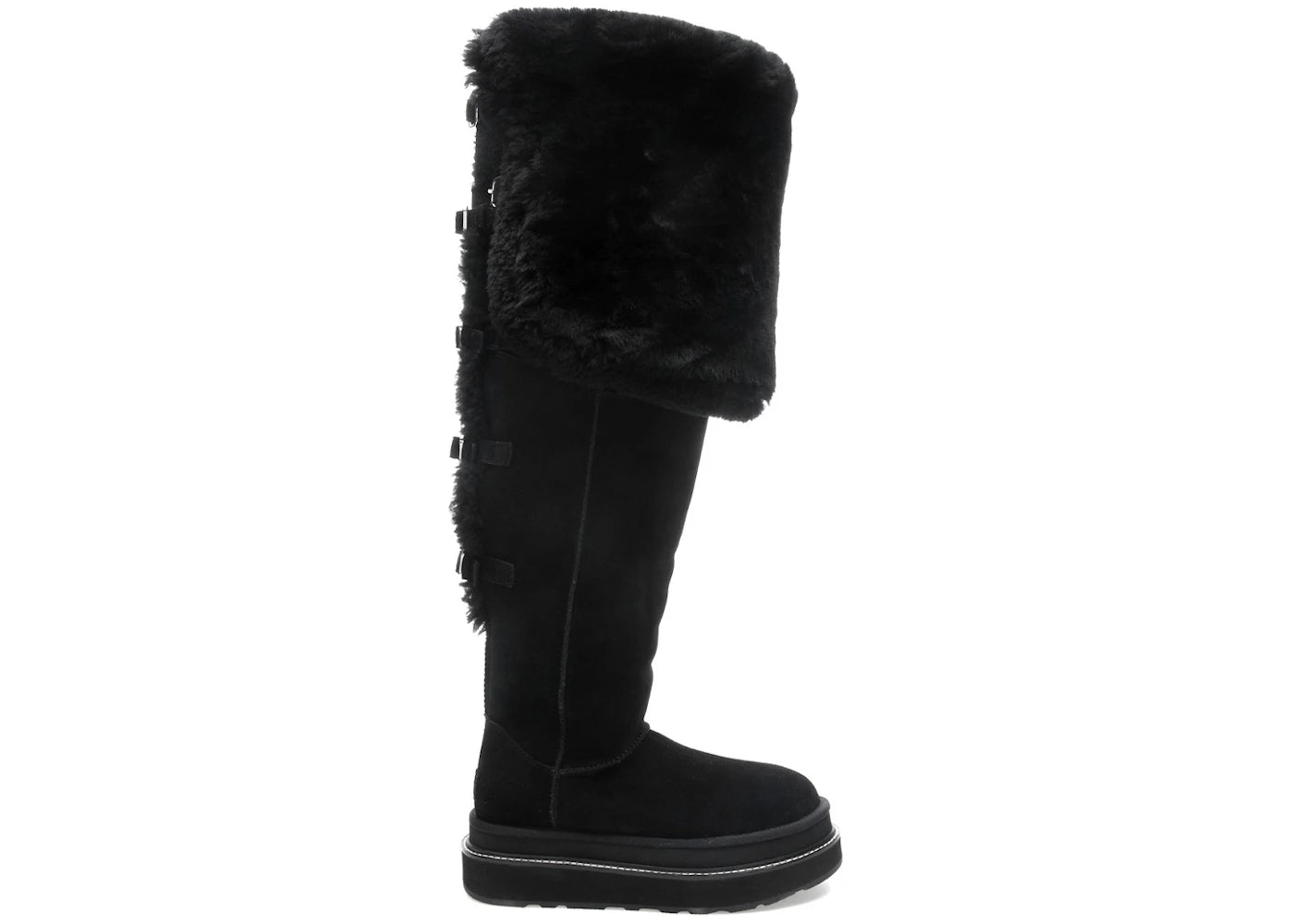 UGG Thigh High Boot sacai Black (Women's)