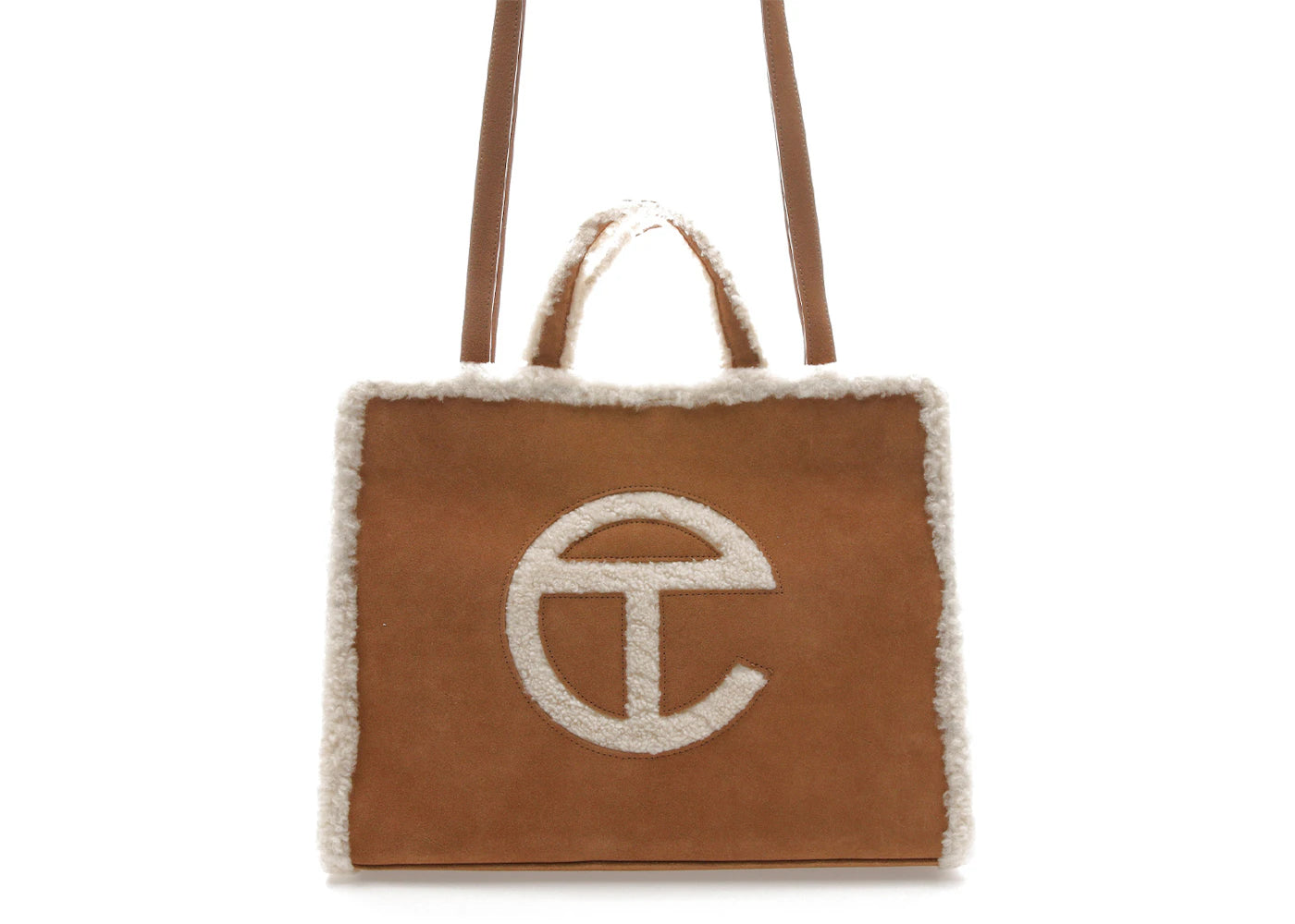 Telfar x UGG Shopping Bag Medium Chestnut