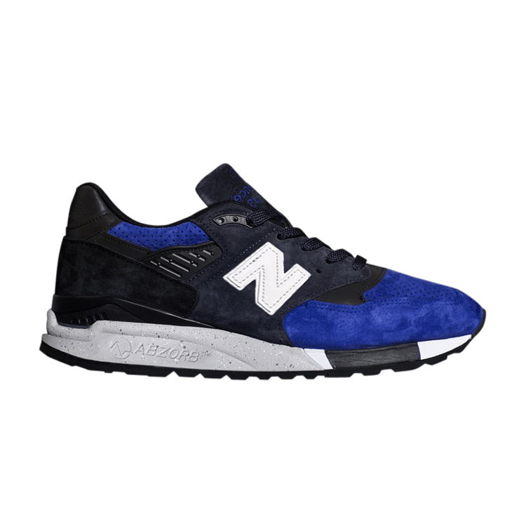 New Balance 998 Todd Snyder Energetic Blue Black Navy