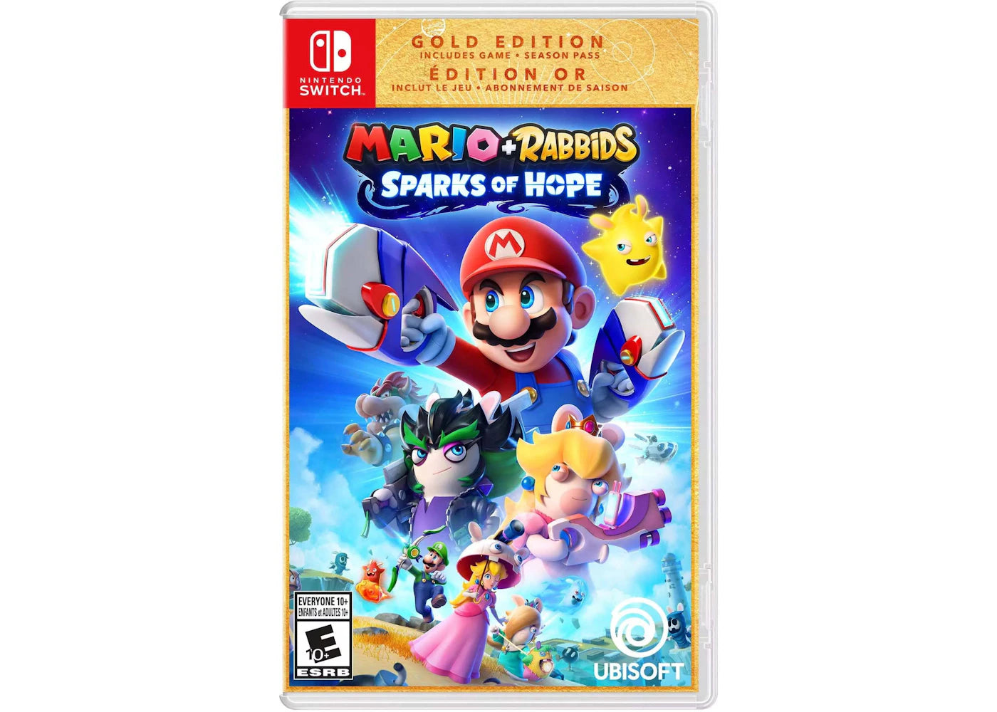 Ubisoft Nintendo Switch Mario Plus Rabbids Sparks of Hope Gold Edition Video Game