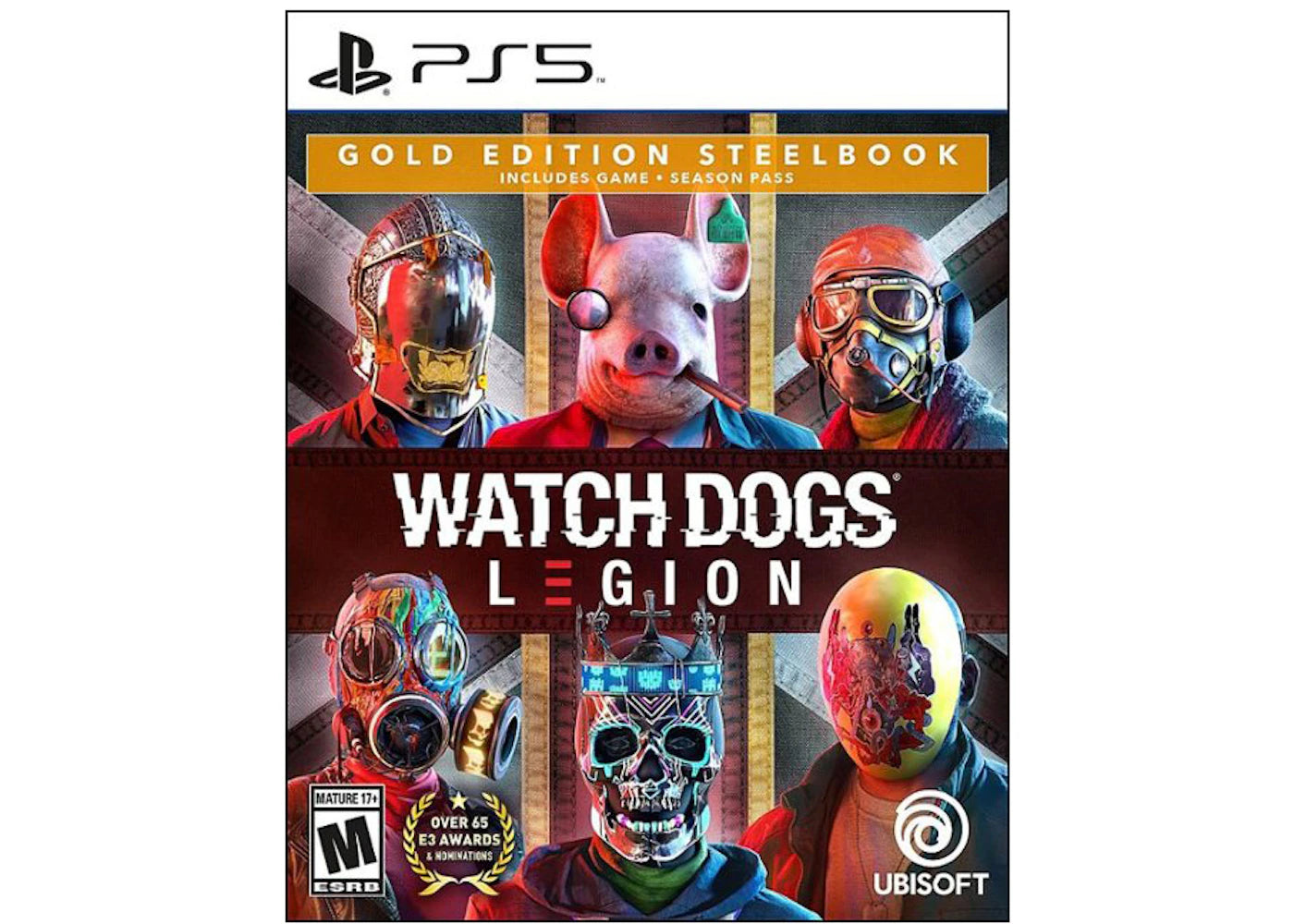 Ubisoft PS5 Watch Dogs: Legion Gold Edition SteelBook UBP30622291