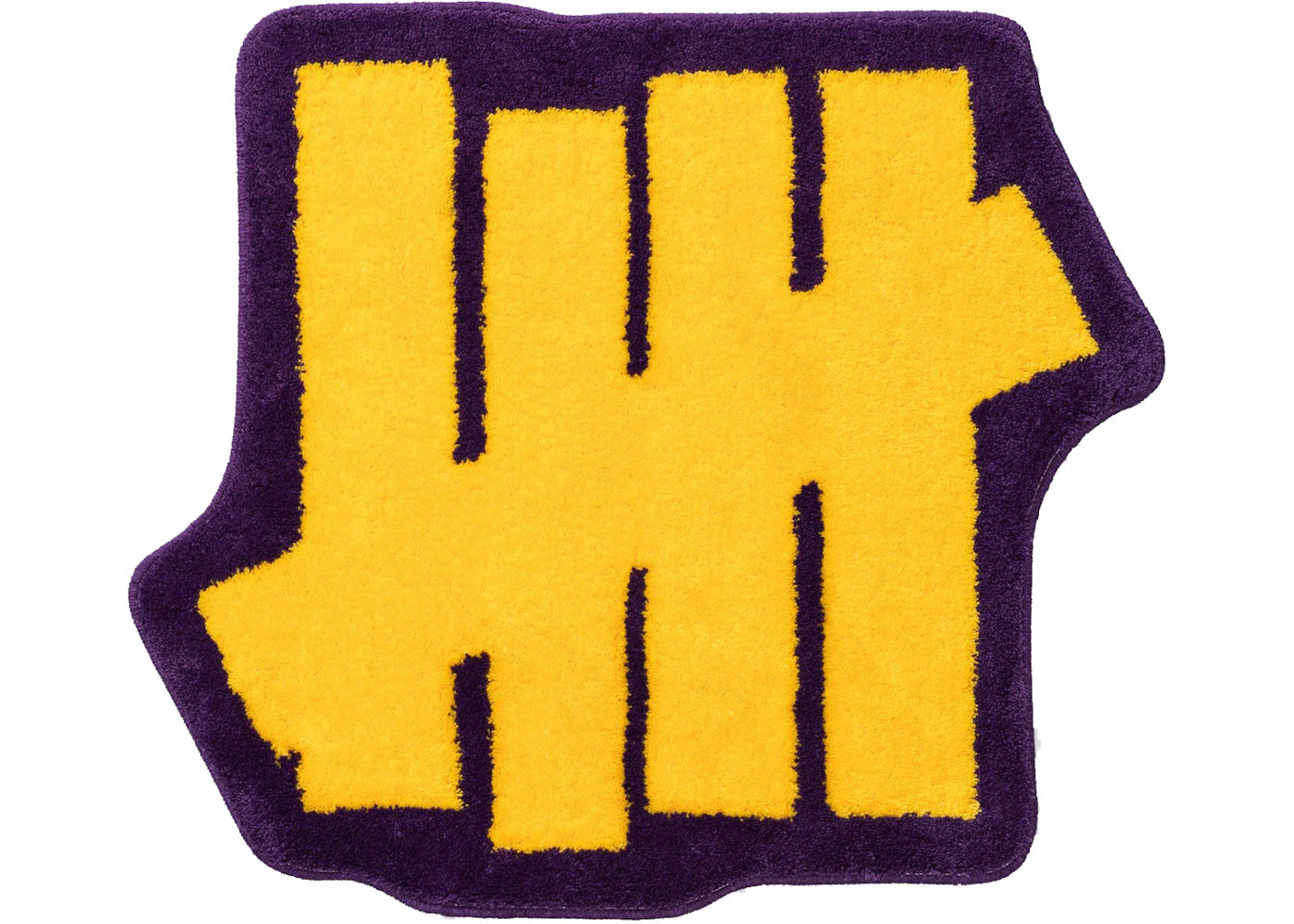 Undefeated Icon Bath Mat Purple/Gold