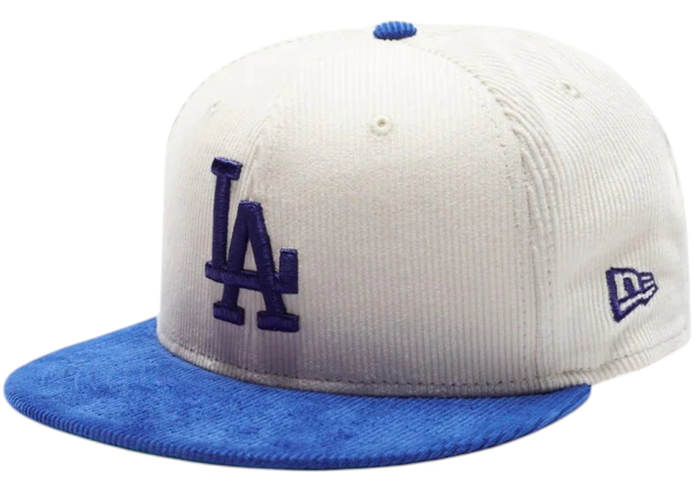 Undefeated x Los Angeles Dodgers x New Era Corduroy 59Fifty Fitted Cap White