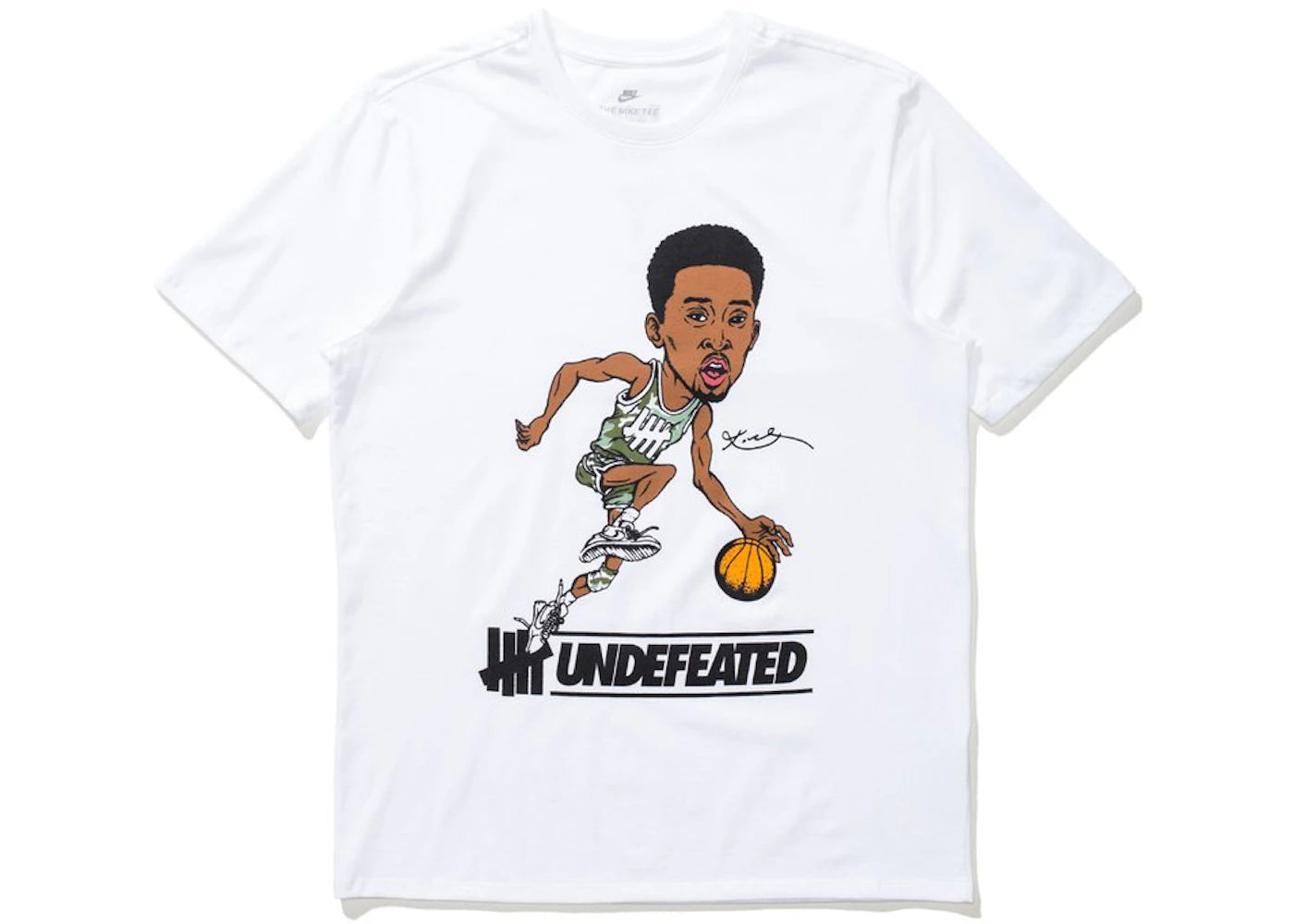 Undefeated x Nike x Kobe Caricature Tee White