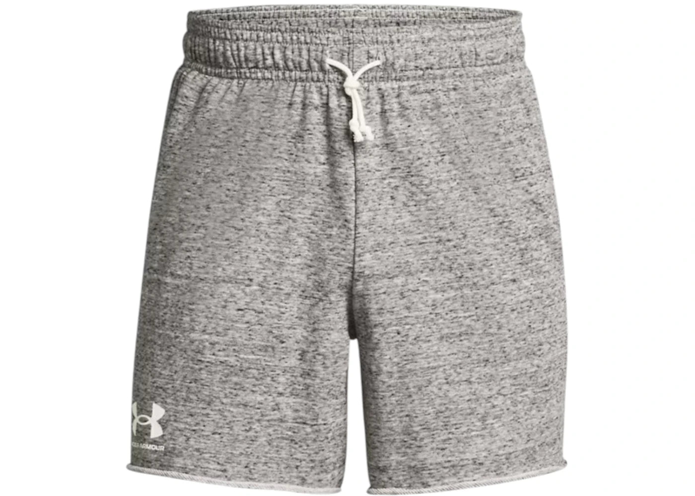 Under Armour Rival Terry Shorts Onyx White