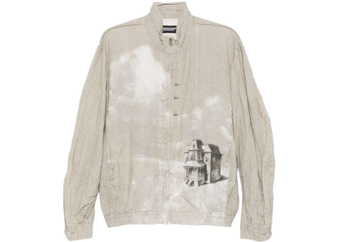 Undercover Linen Total Pattern Jacket Natural