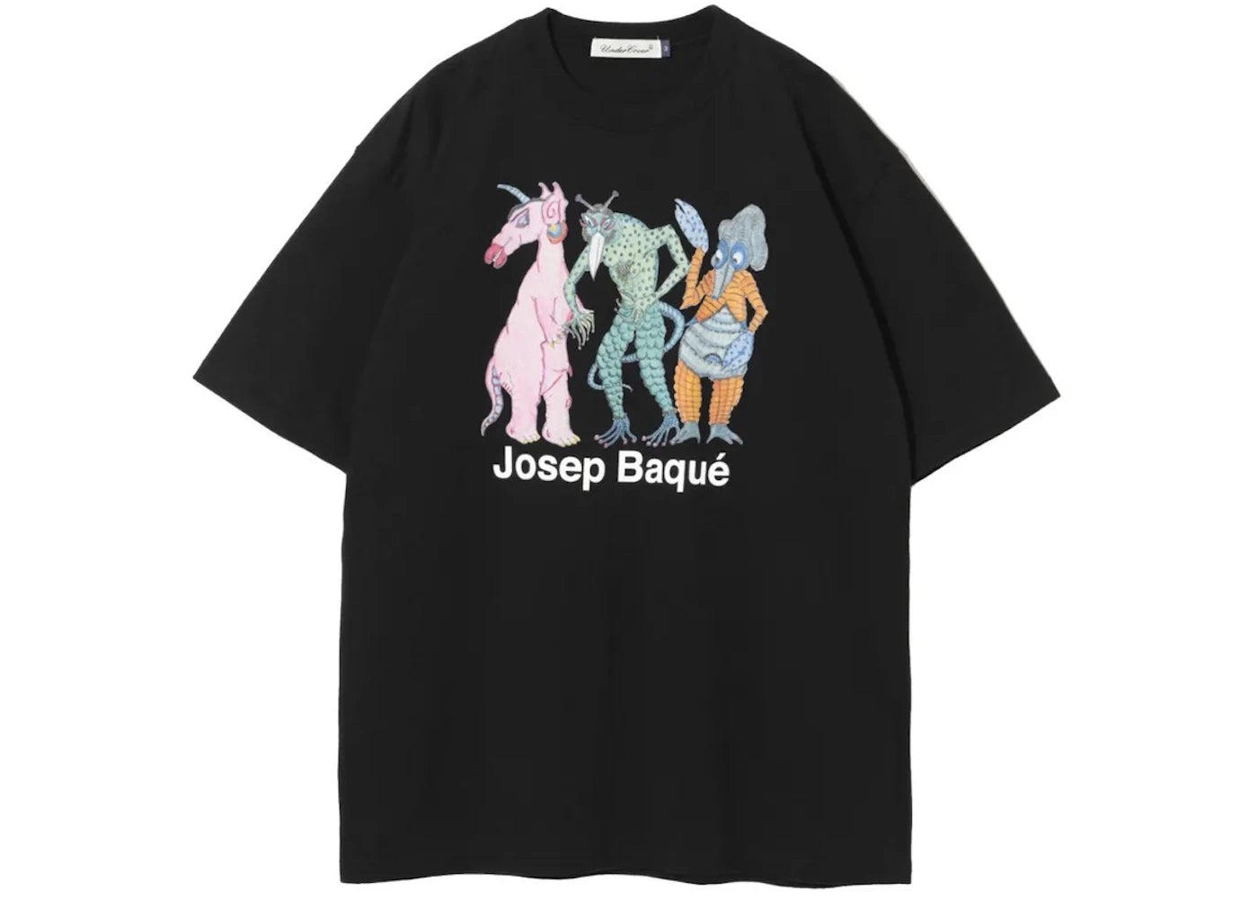 Undercover Round Neck Loose T-shirt Black