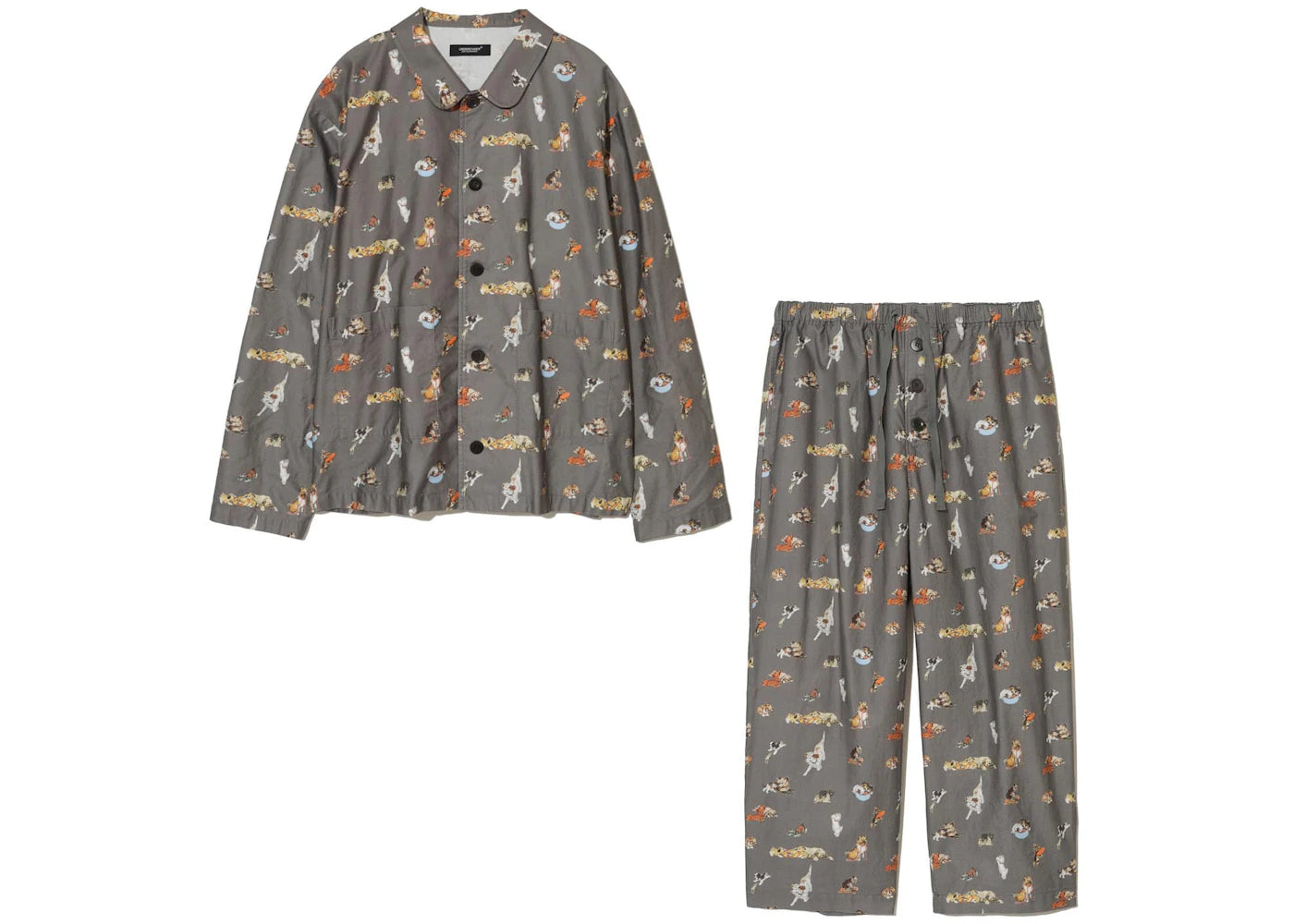 Undercover Set of 3 Pajama Set Gray Base
