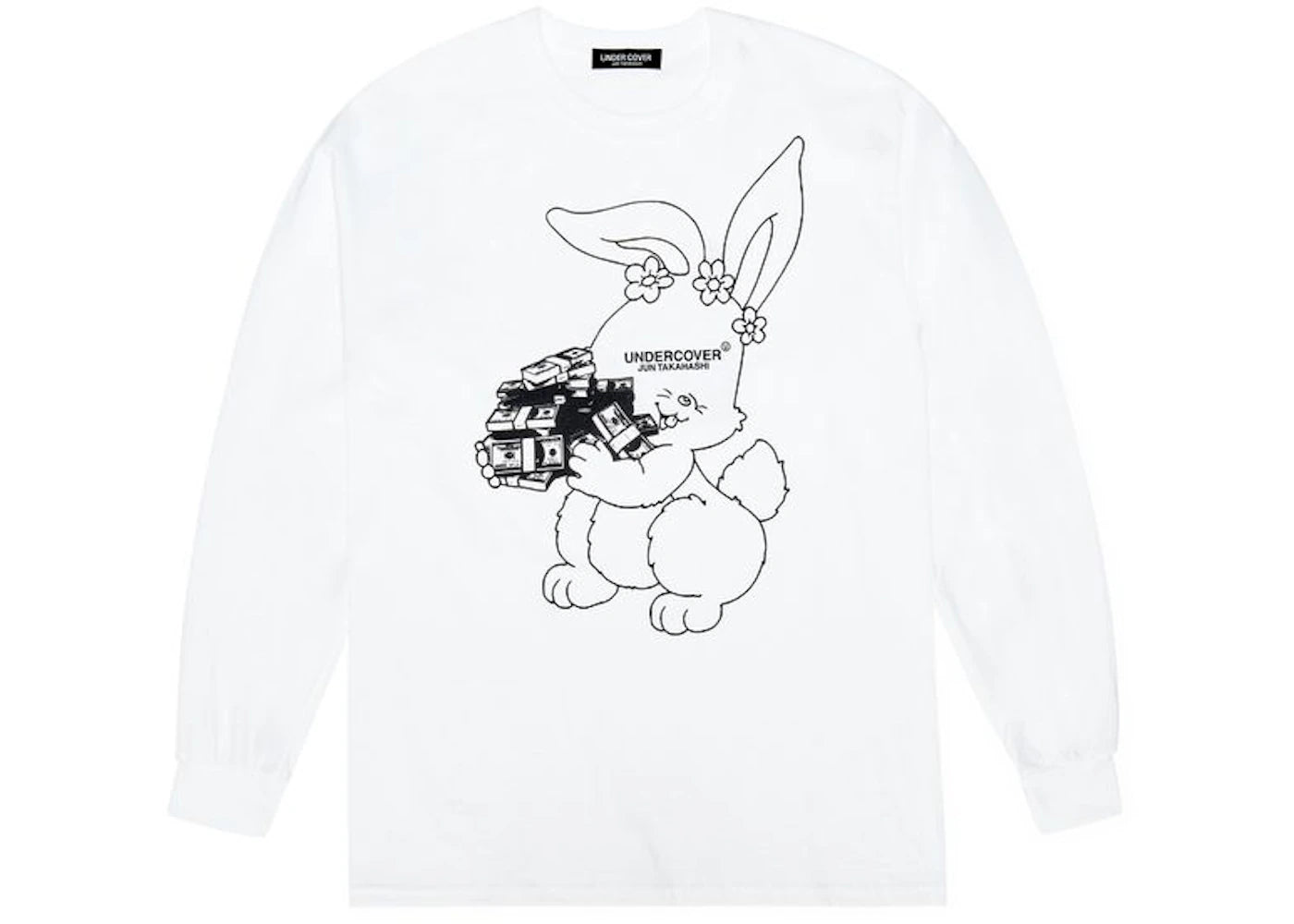 Undercover x Dover Street Market 15th Anniversary Long Sleeve T-Shirt White