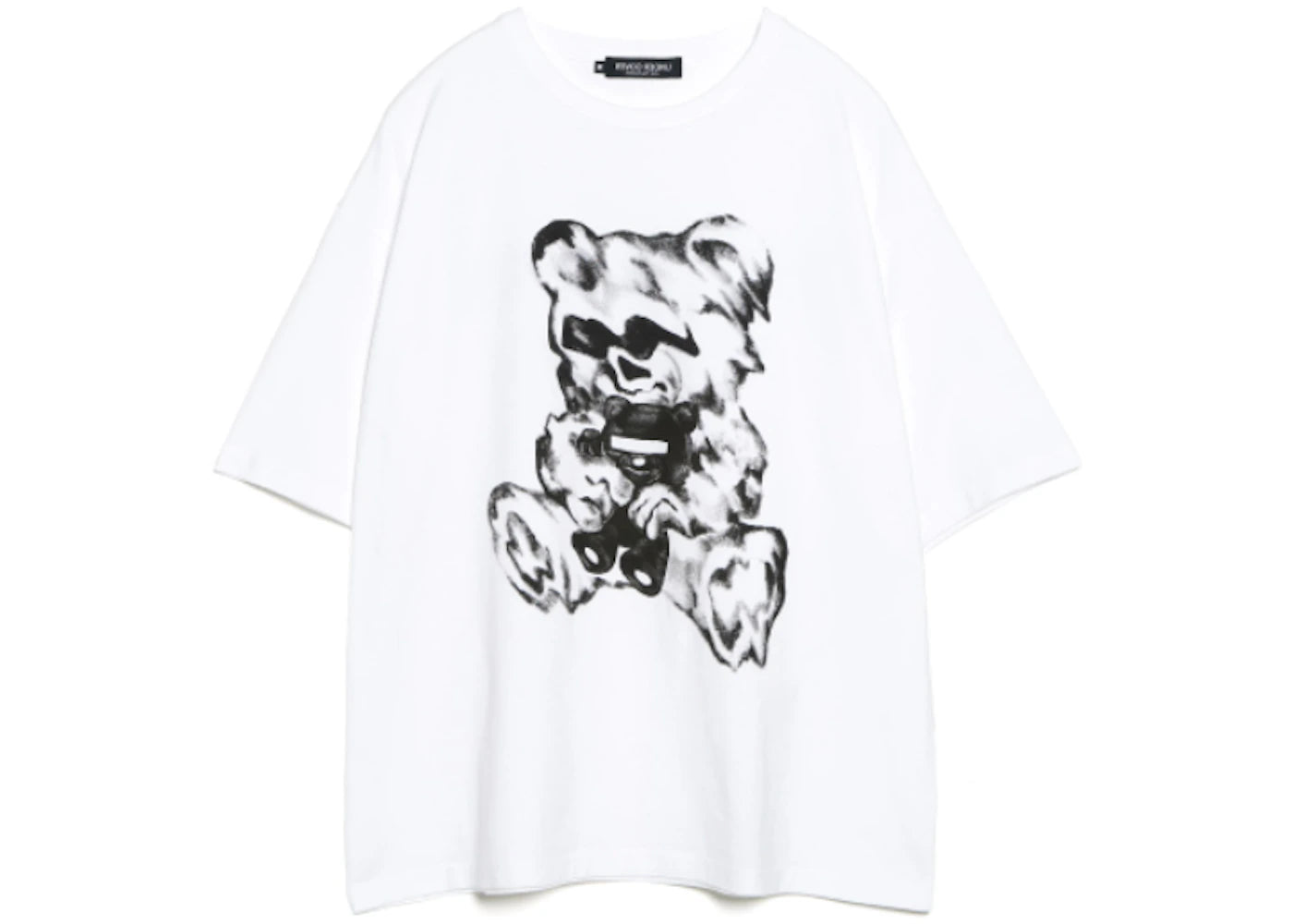Undercover x UC EAST Bear Front Print Tee White