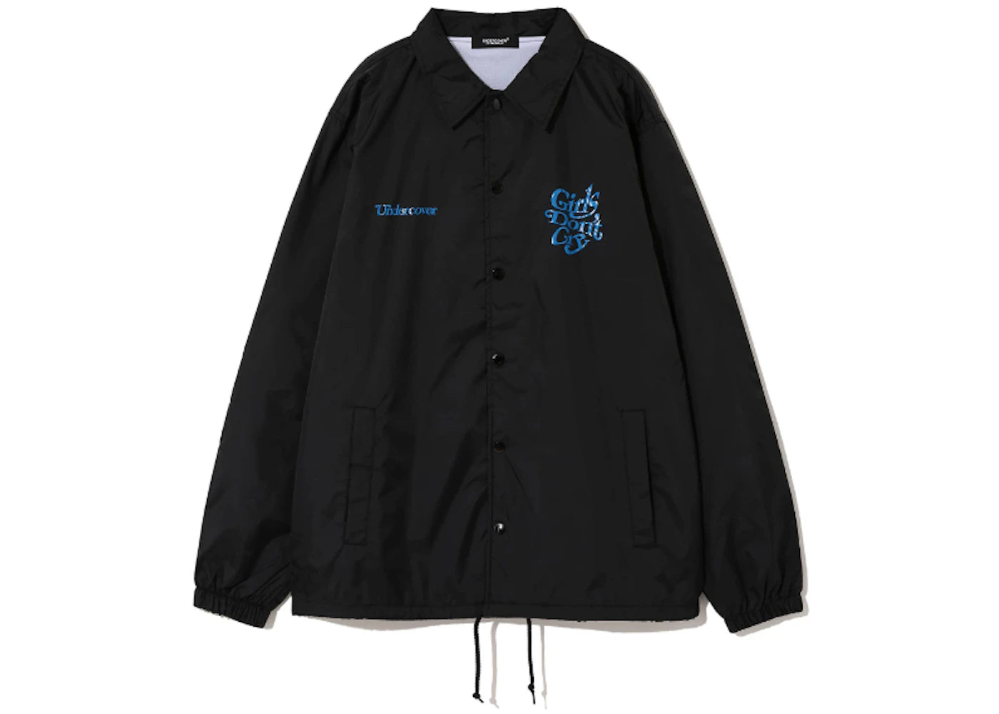 Undercover x Verdy Girls Don't Cry Coach Jacket Black