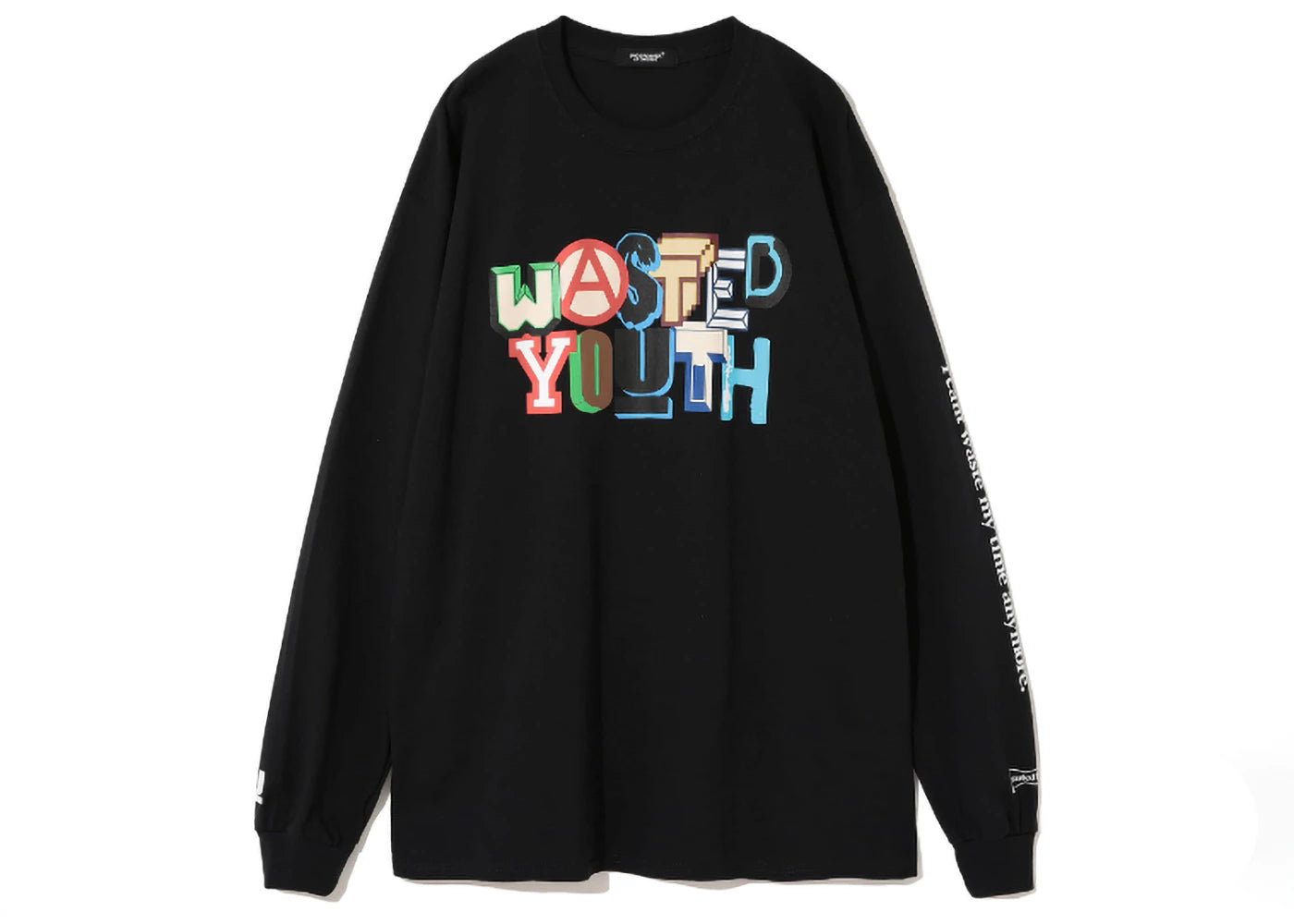 Undercover x Verdy Wasted Youth L/S T-Shirt Black