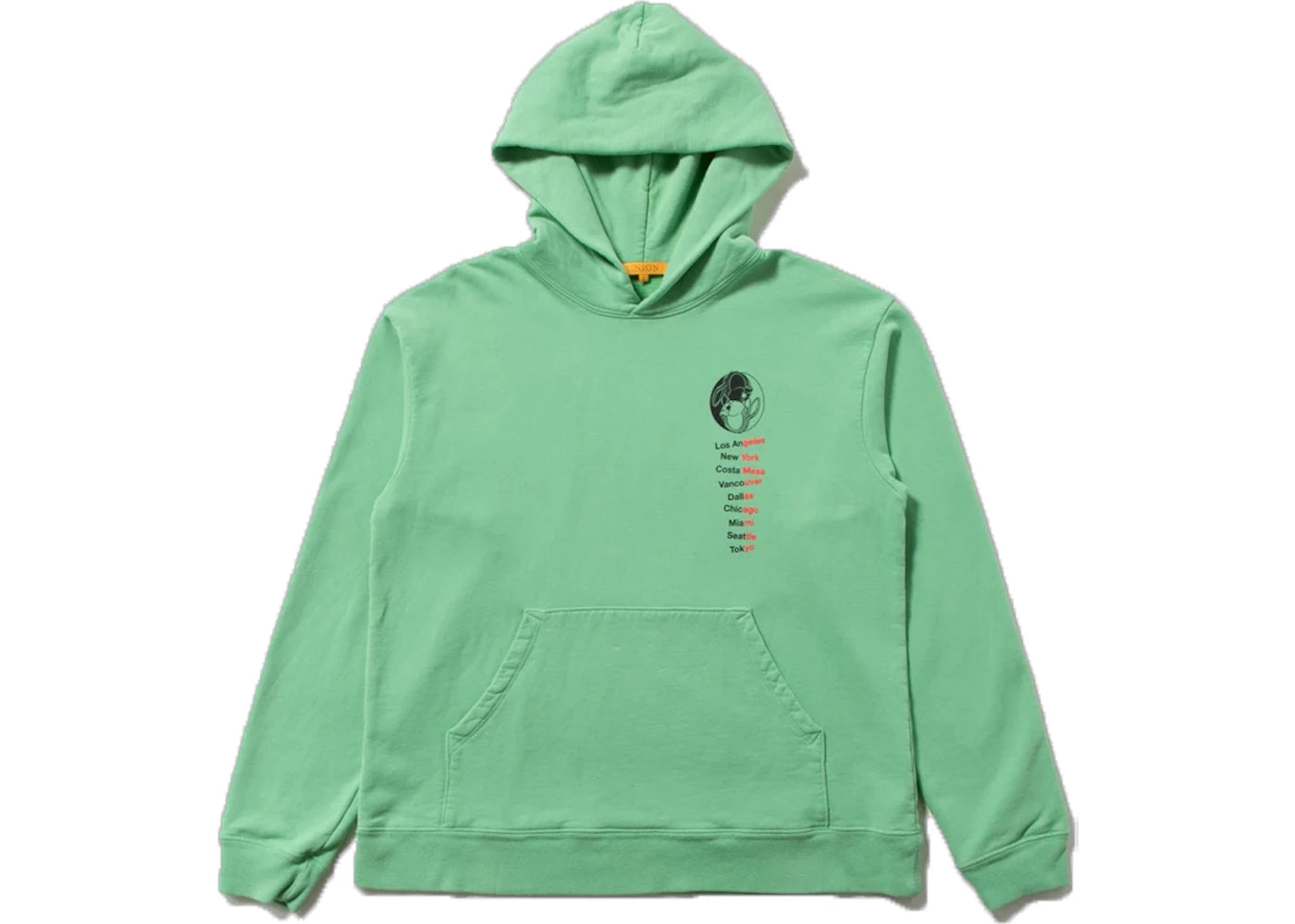 Union & Co. Hoodie Signal Green