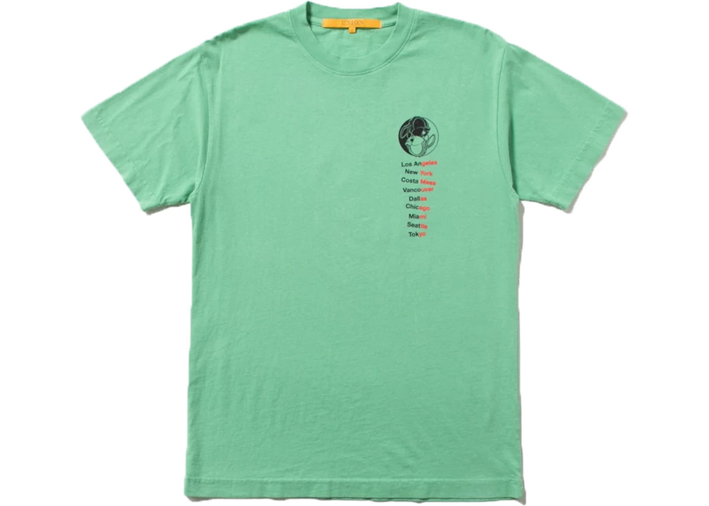 Union & Co. Tee Signal Green