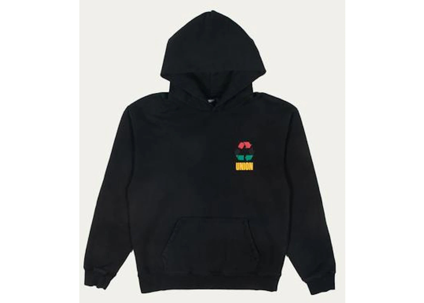 Union x Eco By Any Means Hooded Sweatshirt Black