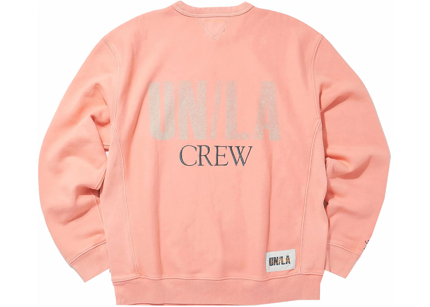 Union x J.Crew 14oz Crewneck Bright Pink