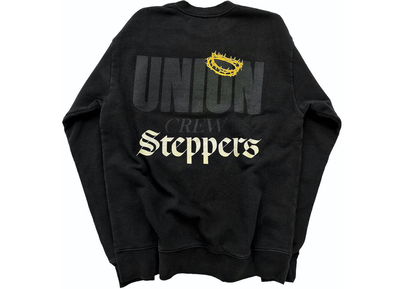 Union x pgLang Kendrick Lamar Big Steppers Tokyo Exclusive Crewneck Black