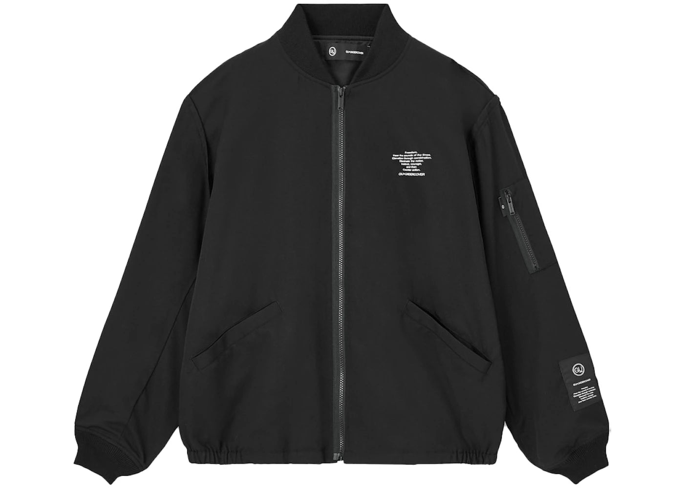 Uniqlo GU x Undercover Zip-UP Jacket Black