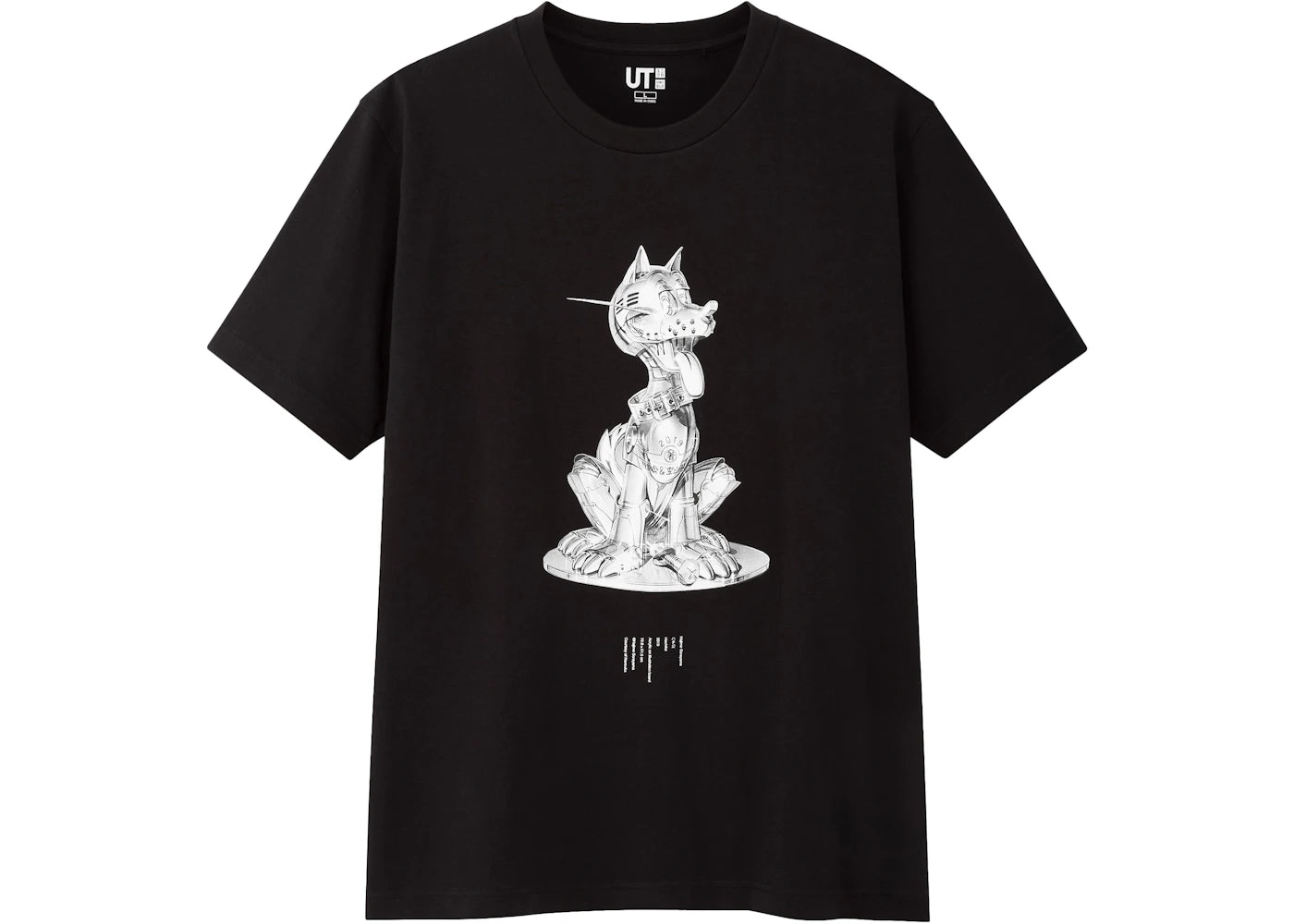 Uniqlo NEO-MIYAGE Hajime Sorayama T-Shirt Black