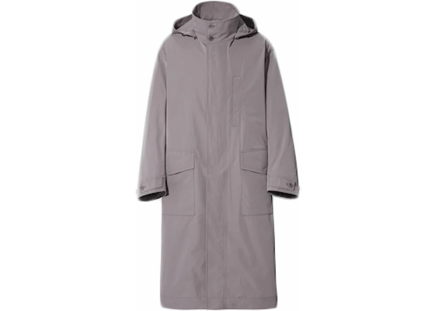 Uniqlo x Jil Sander Oversized Hooded Long Coat Grey