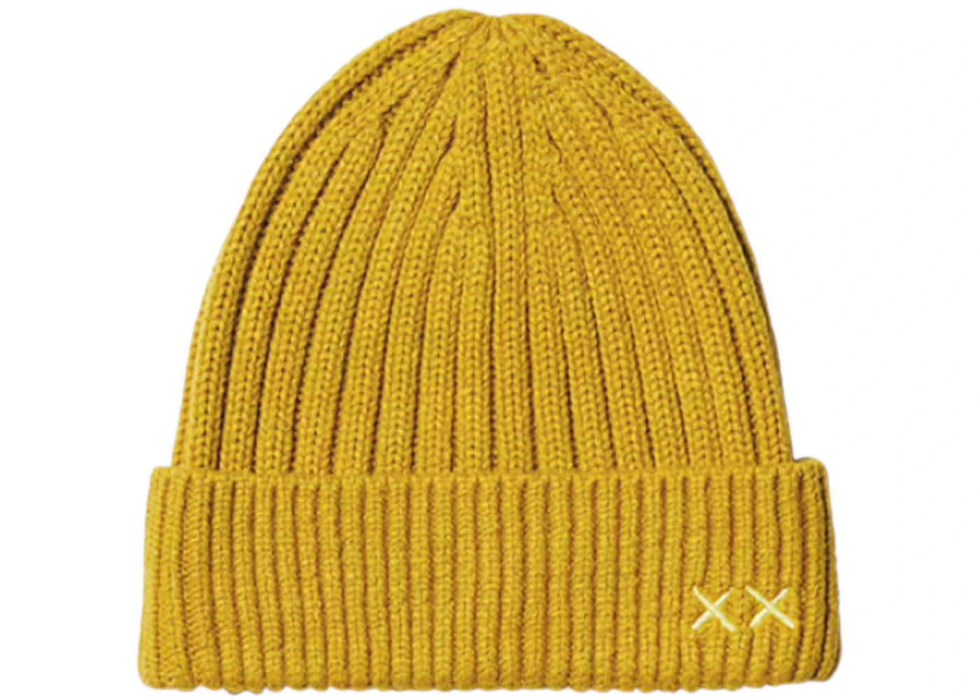 Uniqlo x KAWS Heat Tech Beanie Yellow