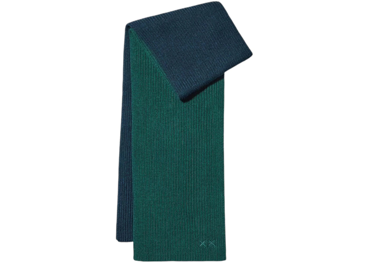 Uniqlo x KAWS Heat Tech Knitted Scarf Green