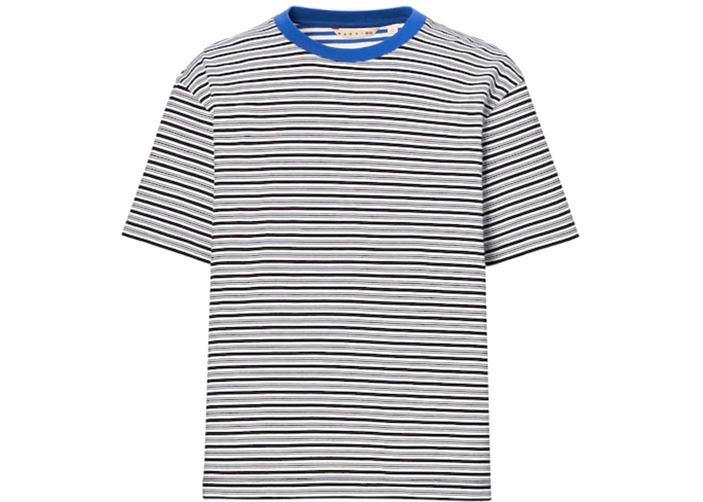 Uniqlo x MARNI Border Crewneck T-Shirt (Asia Sizing) Blue