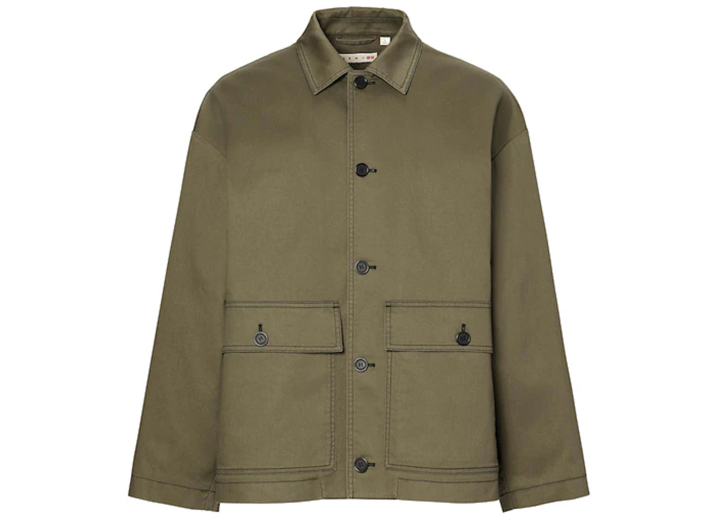 Uniqlo x MARNI Oversized Utility Jacket Olive