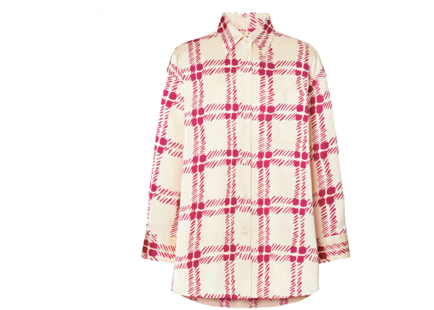 Uniqlo x MARNI Women's Oversized L/S Shirt (Asia Sizing) Beige