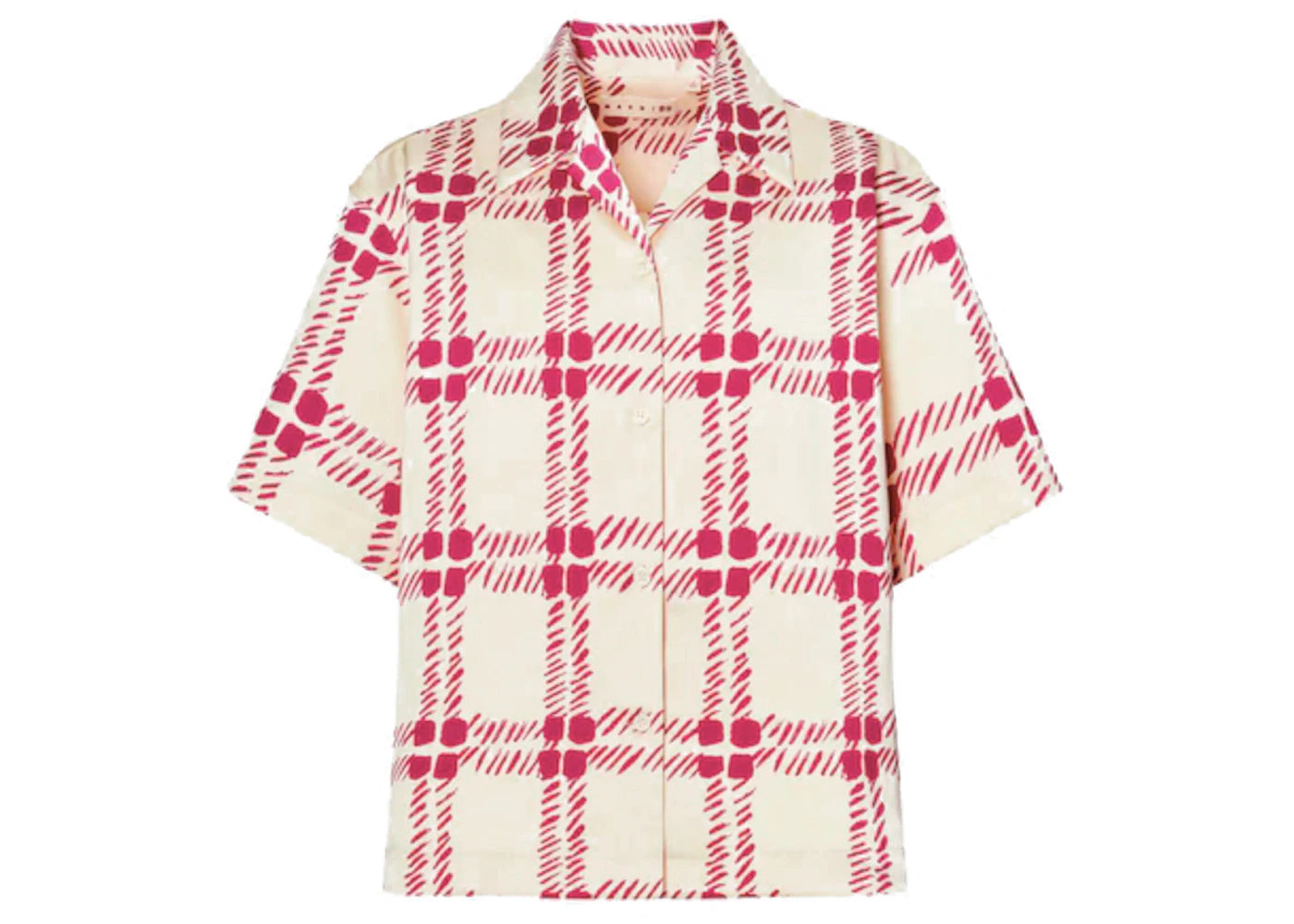 Uniqlo x MARNI Women's Oversized Open Collor Shirt (Asia Sizing) Beige