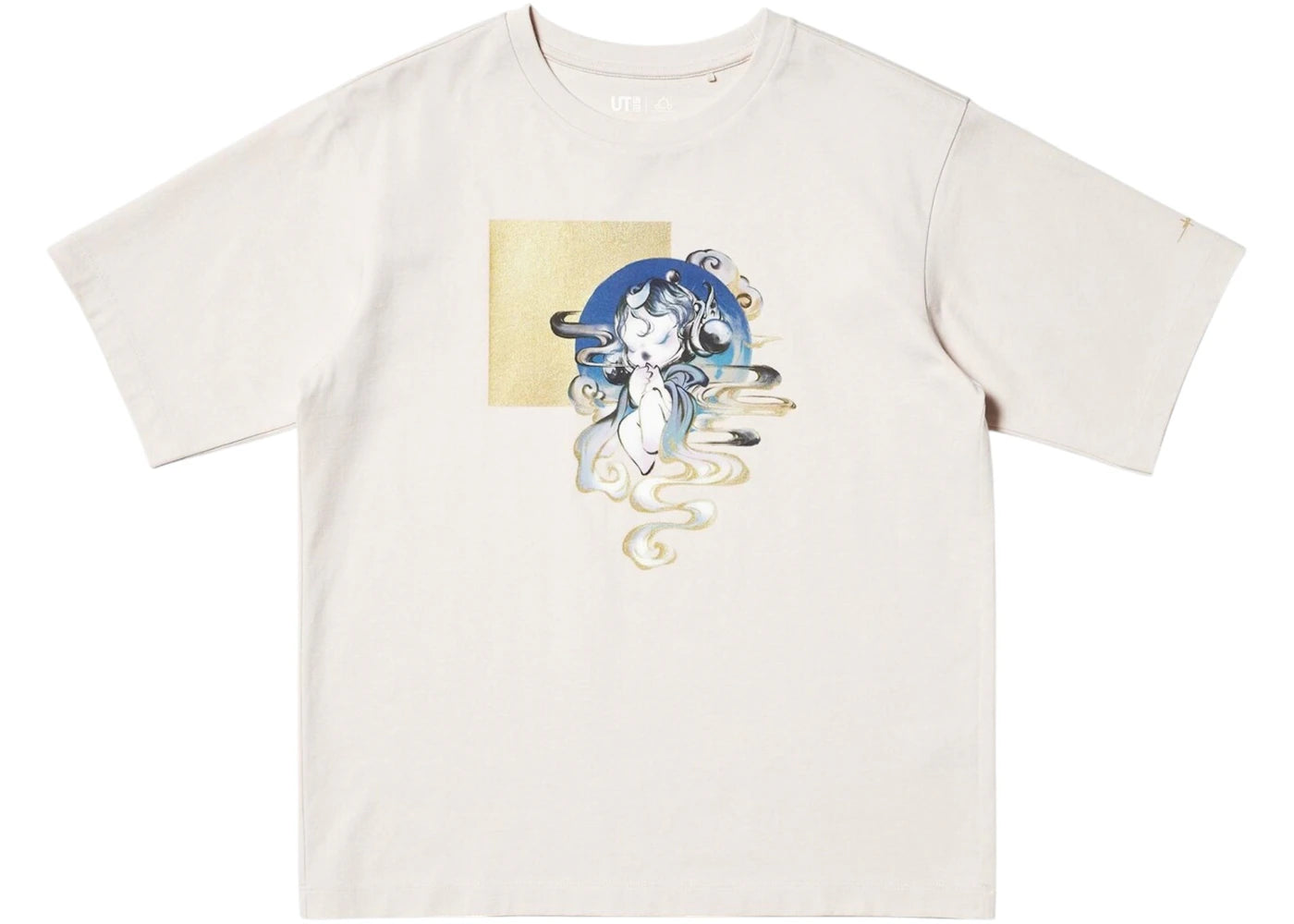 Uniqlo x POP MART SKULLPANDA Women's UT Graphic T-Shirt Natural