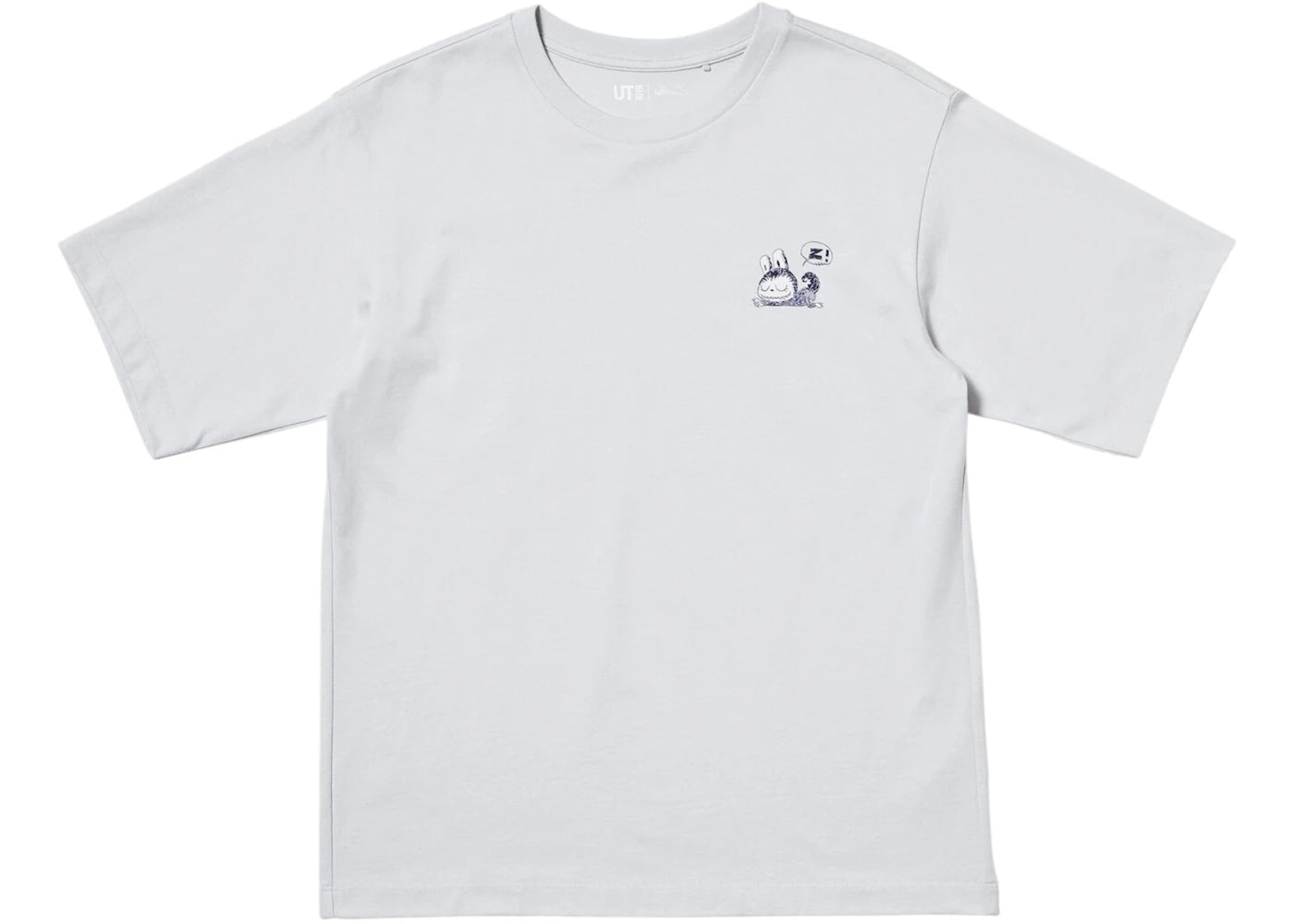Uniqlo x POP MART THE MONSTERS Women's UT Graphic T-Shirt Light Grey