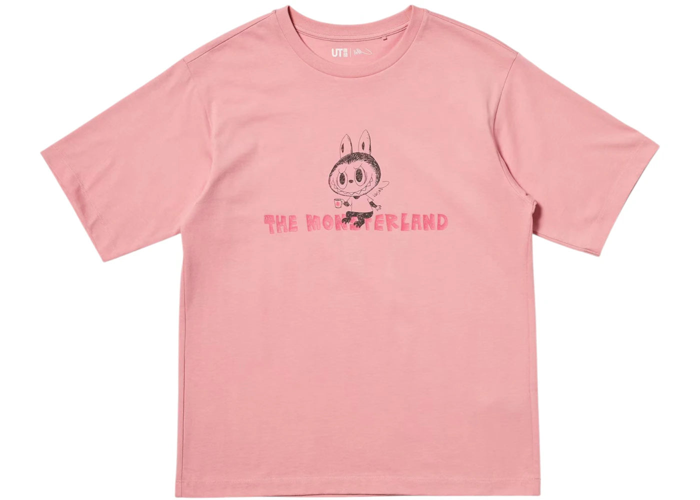 Uniqlo x POP MART THE MONSTERS Women's UT Graphic T-Shirt Pink